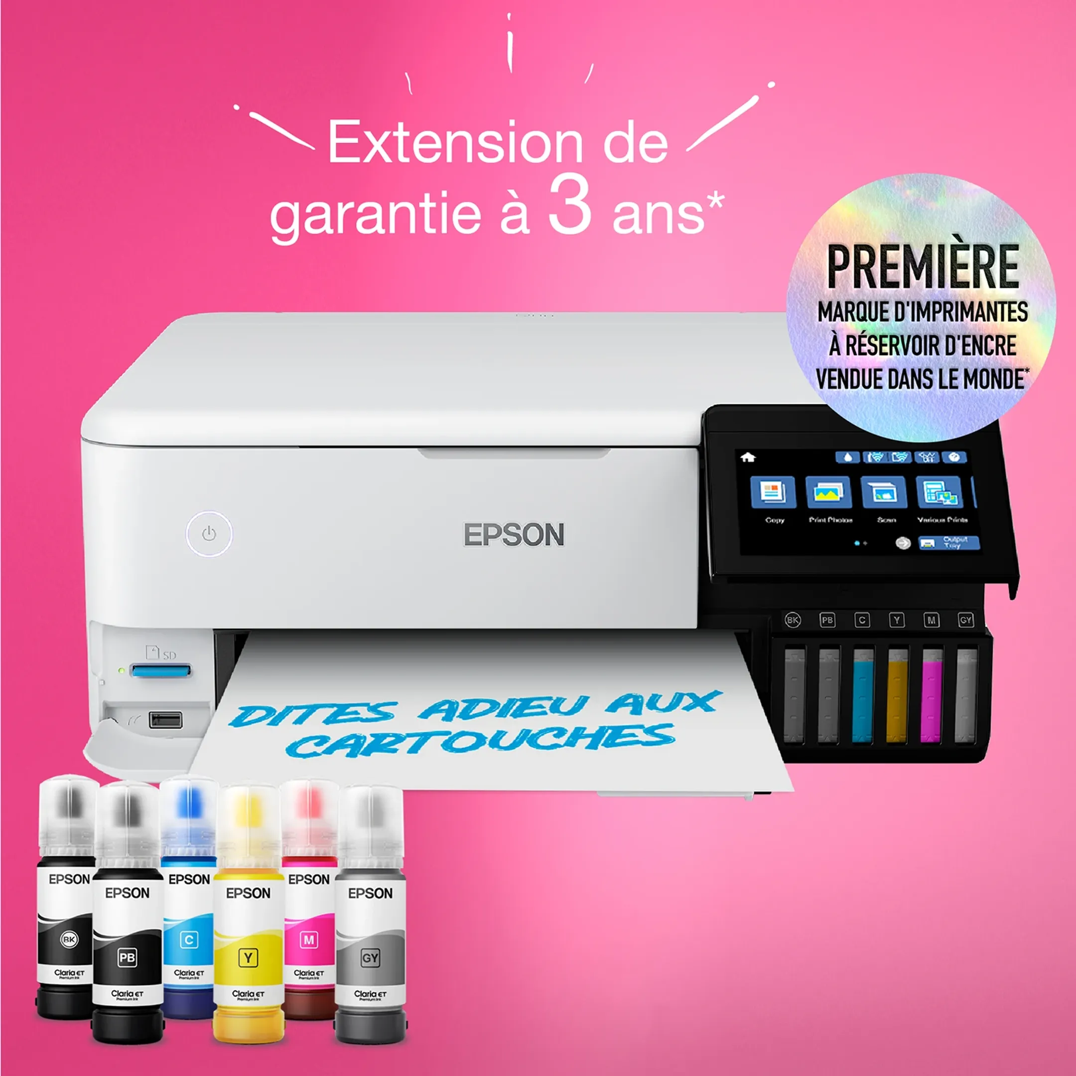 Epson Imprimante Multifonction EcoTank ET-8500 image