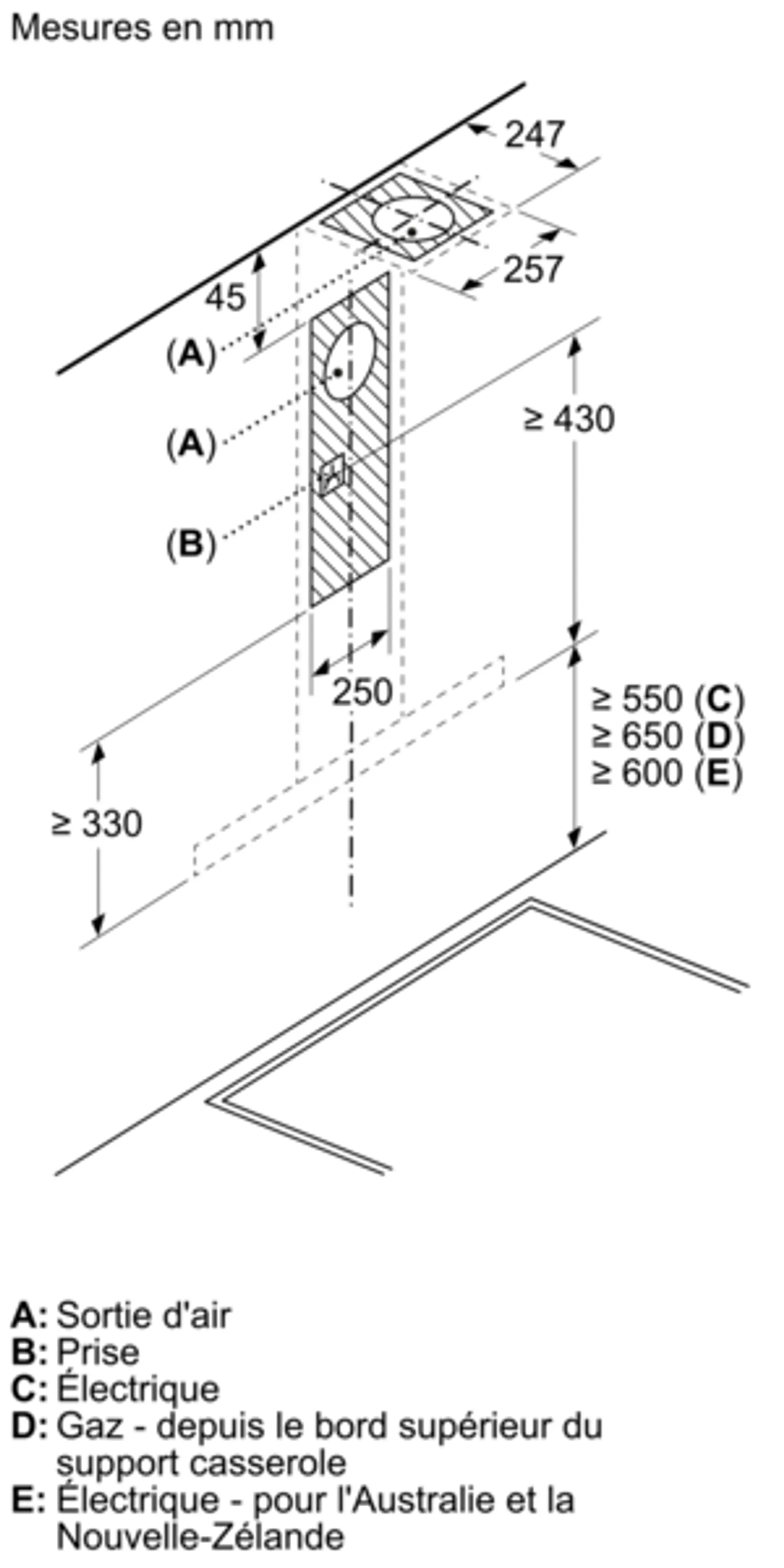 Siemens Wandhaube iQ300 LC97BHM50 image