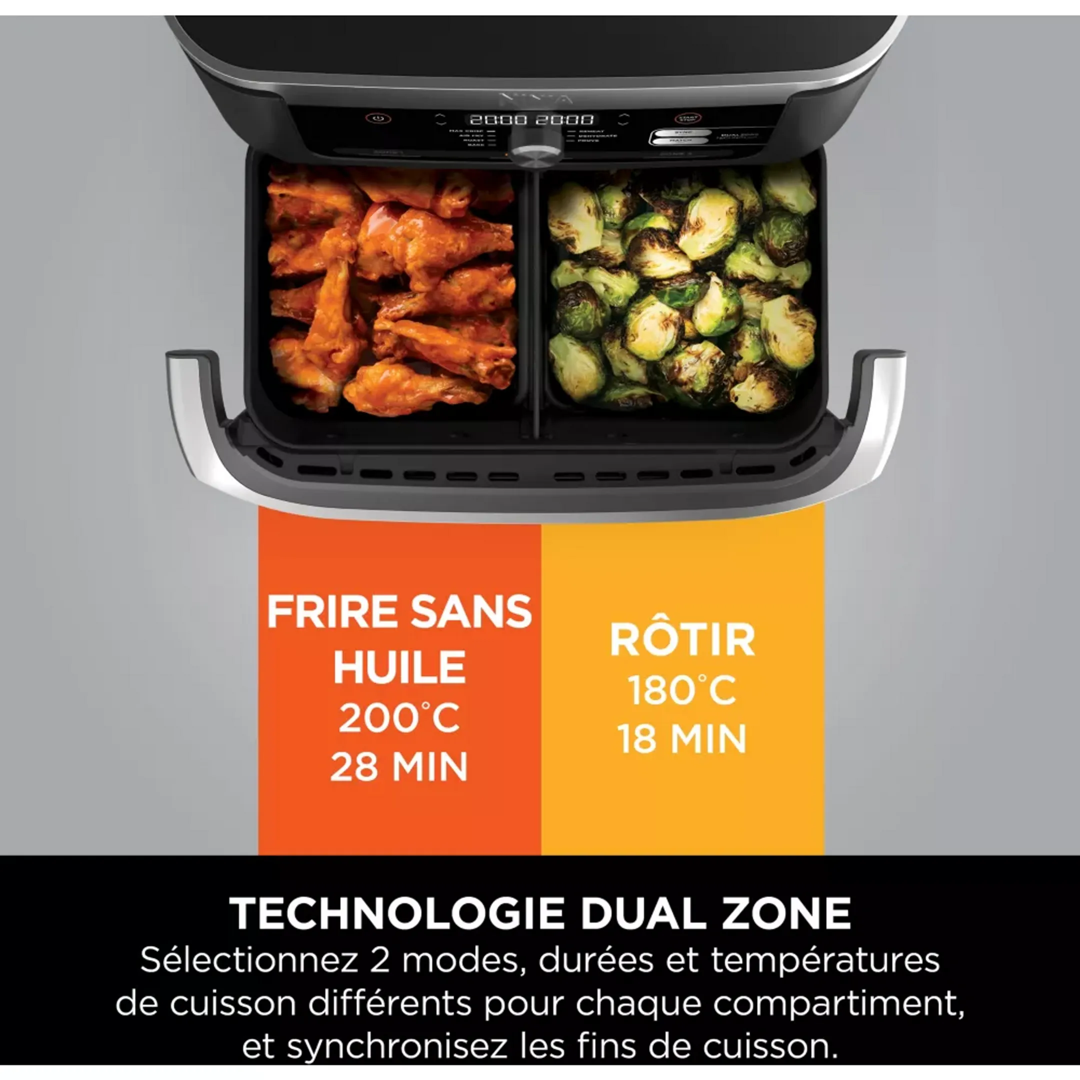 Ninja Airfryer Foodi Flex 10,4 L AF500EU image