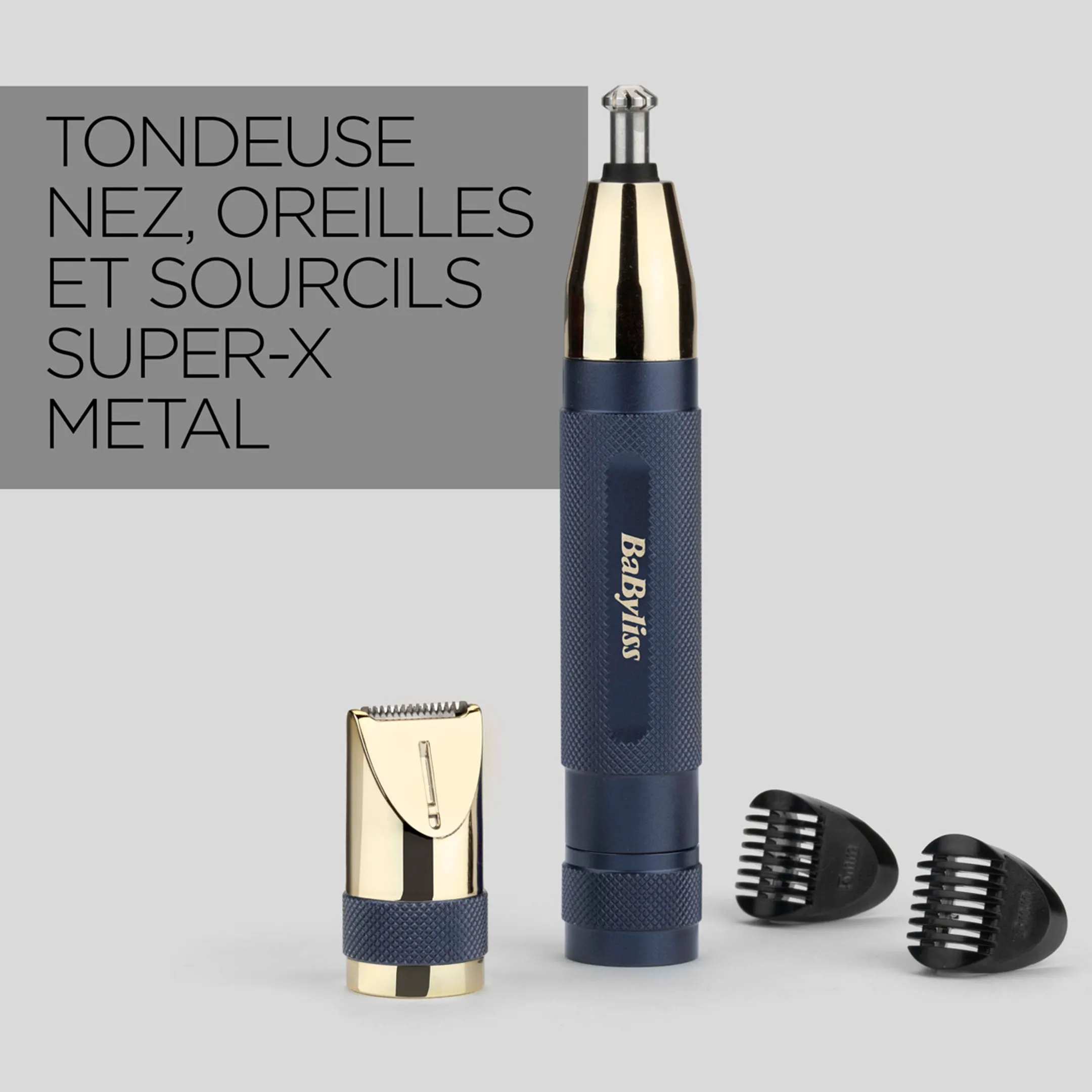Babyliss Tondeuse nez, oreilles et sourcils Super-X Metal E112e image
