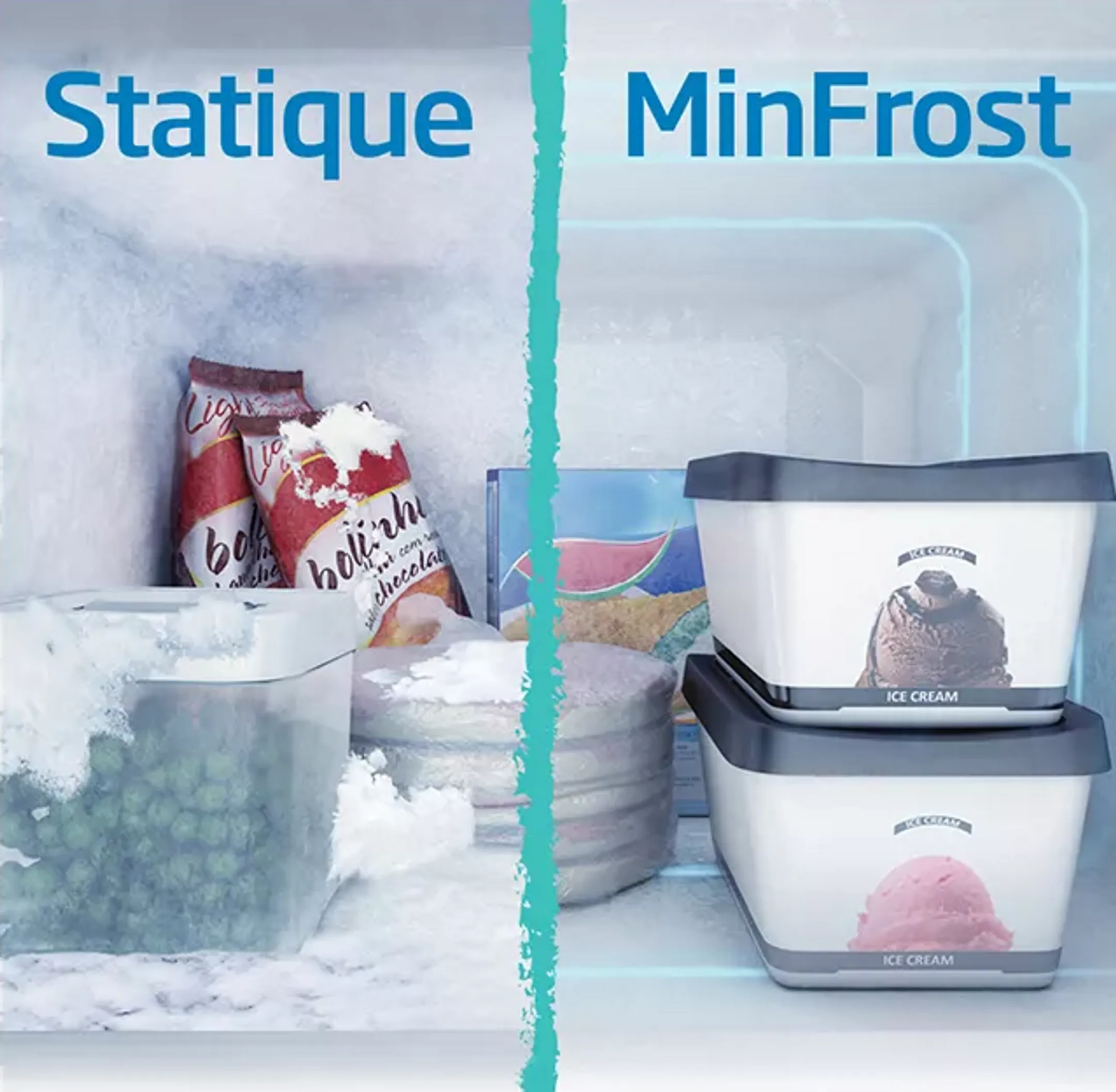 Beko Combi frigo congélateur RCSA270K40SN image