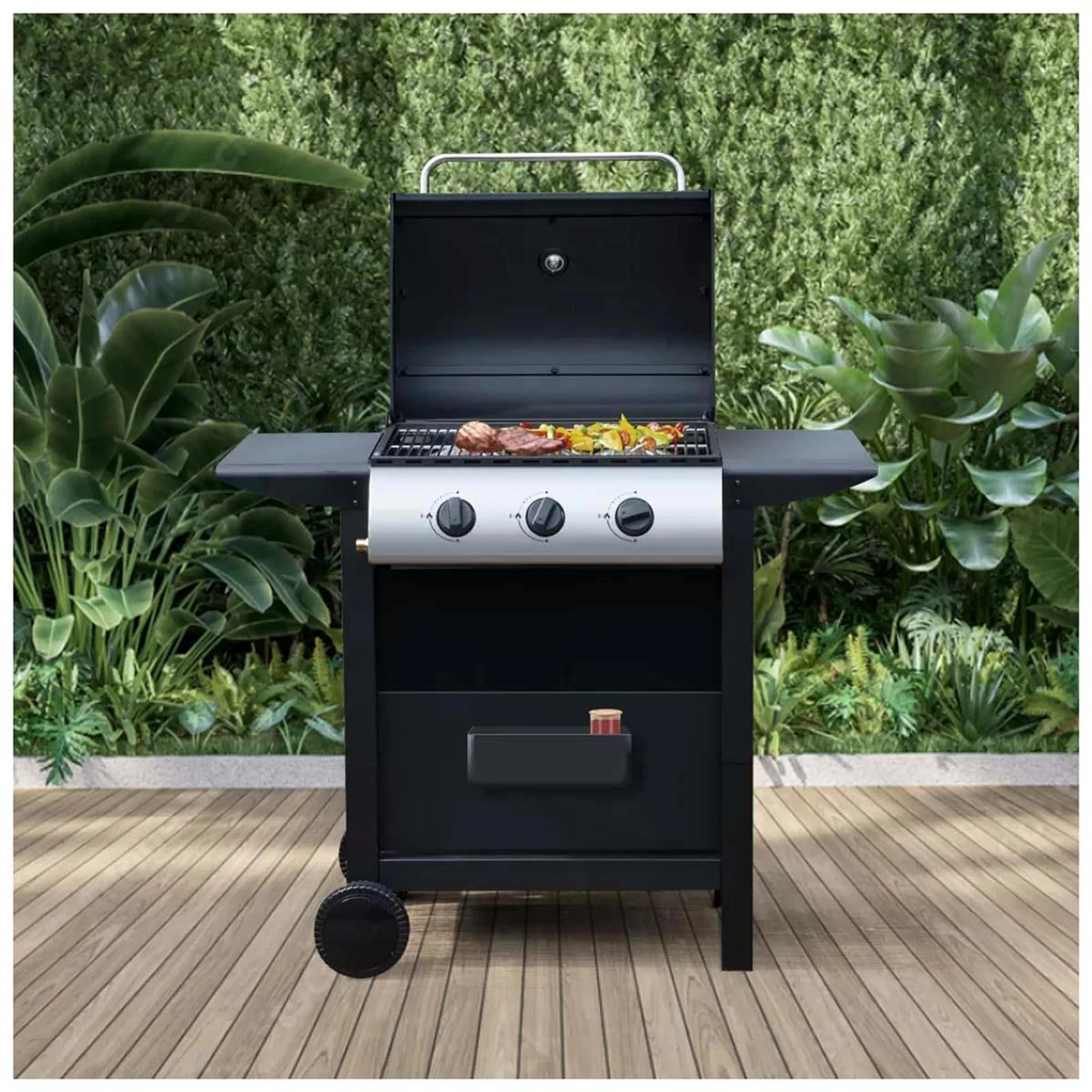 LISTO Gas barbecue BGZ L1 - Black image