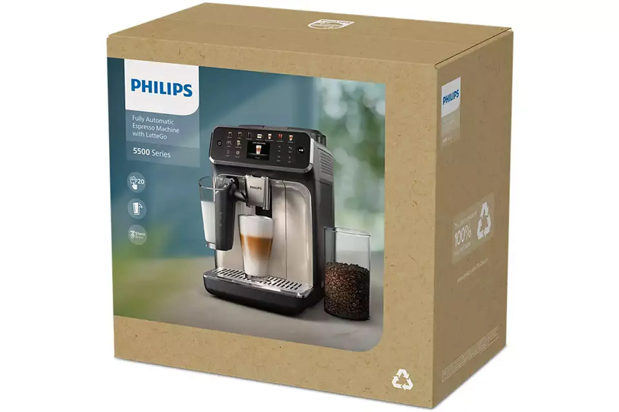 Philips Espressomaschine LatteGo Series 5500 EP5547/90 image