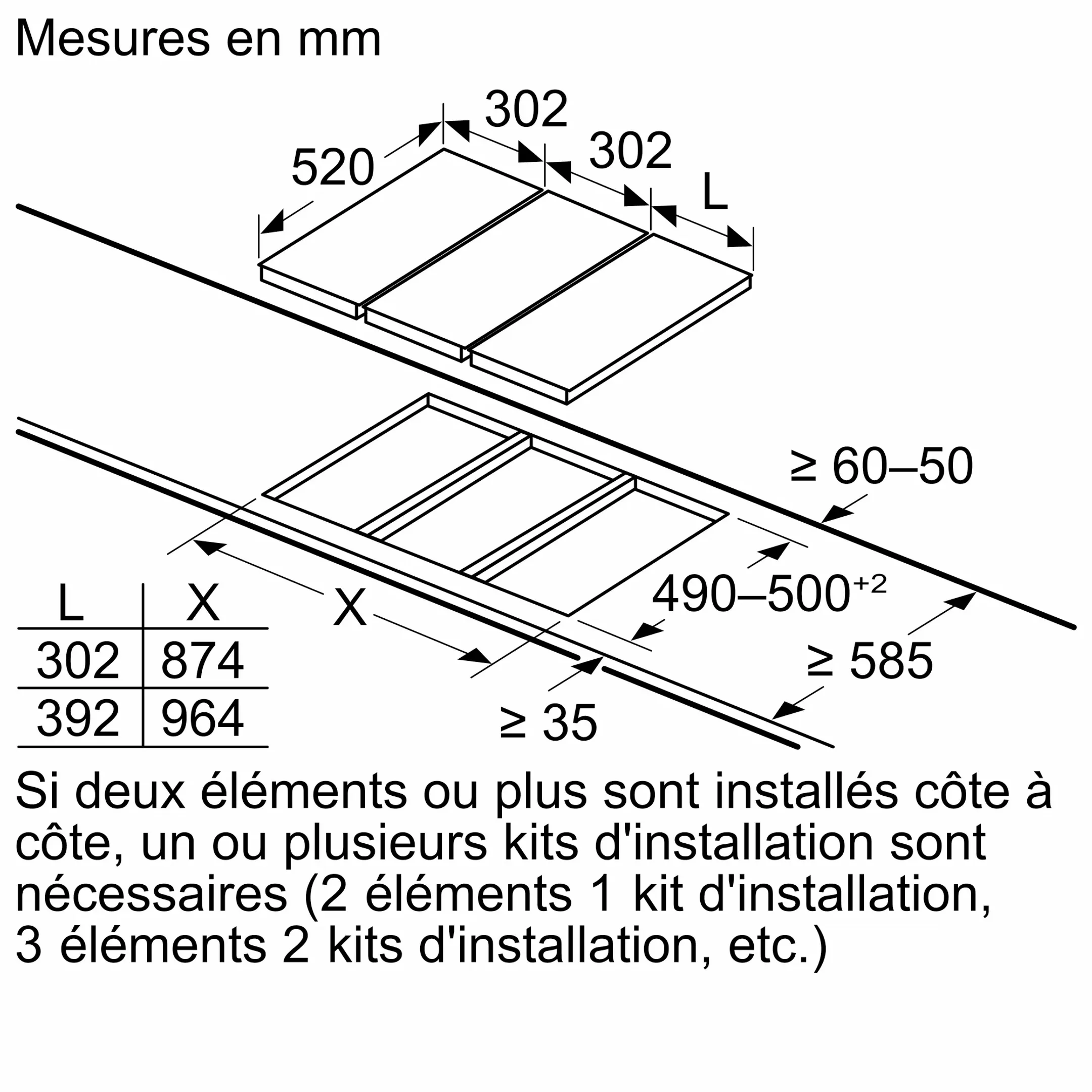 Siemens Table induction modulaire iQ100 EH375FBB1E image