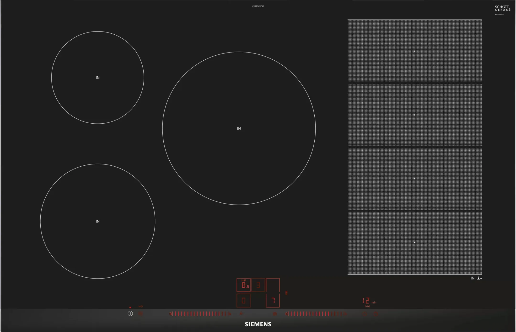 Induction hob iQ700 EX875LVC1E