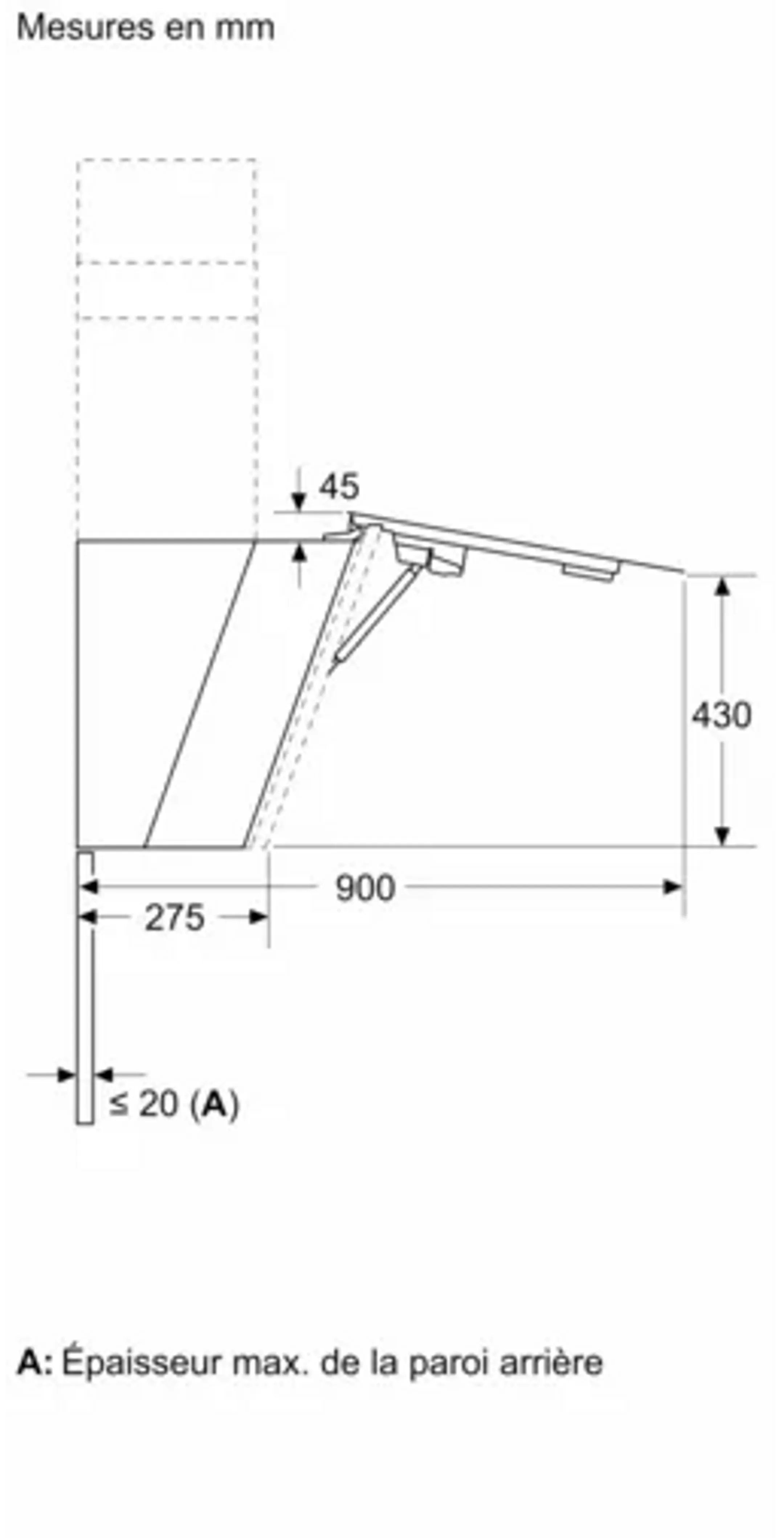 Siemens Hotte Murale Décorative iQ700 LC91KLT60 - Noir image