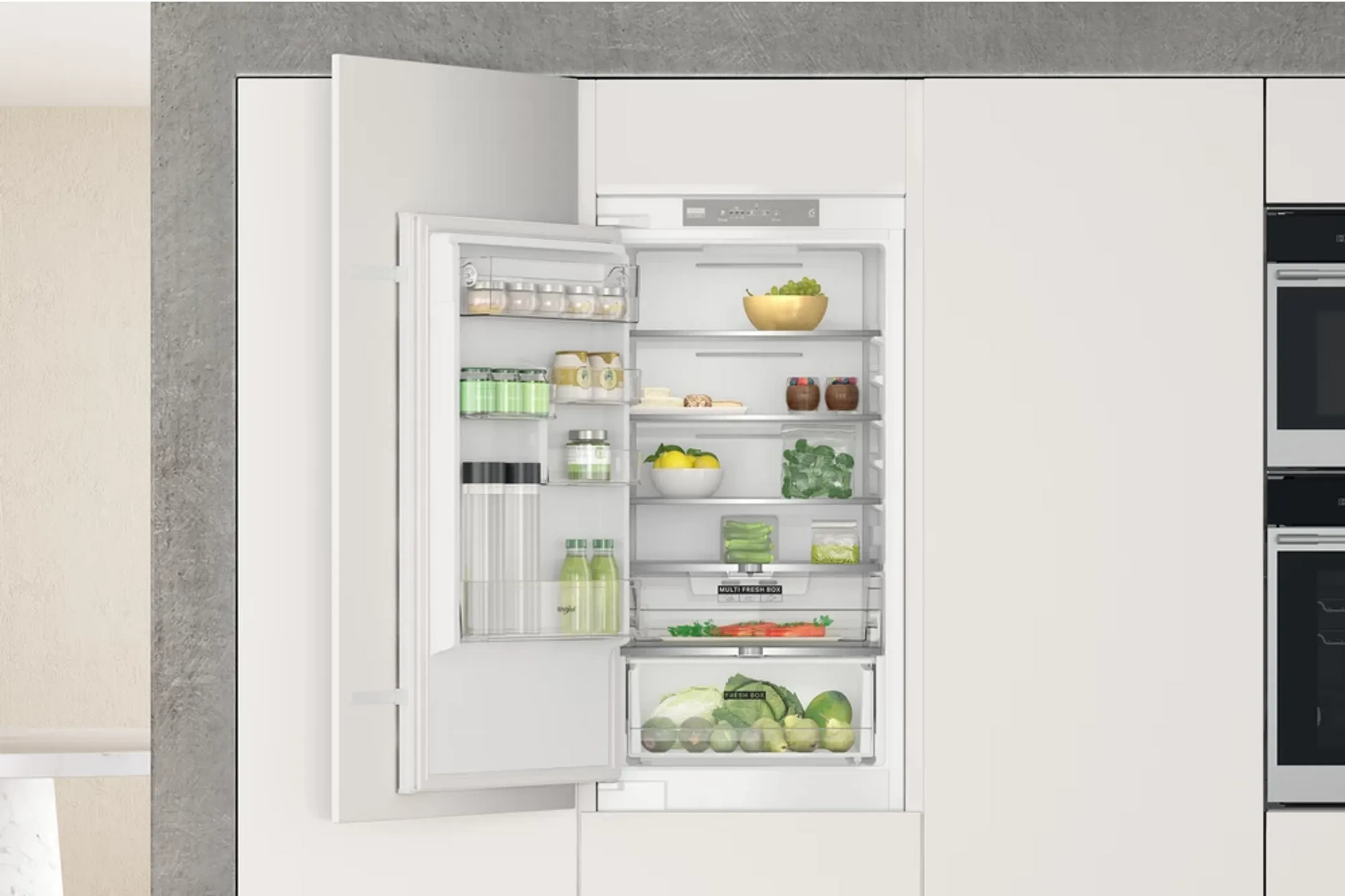 Whirlpool Built-in fridge-freezer combo WHC18 T323 image