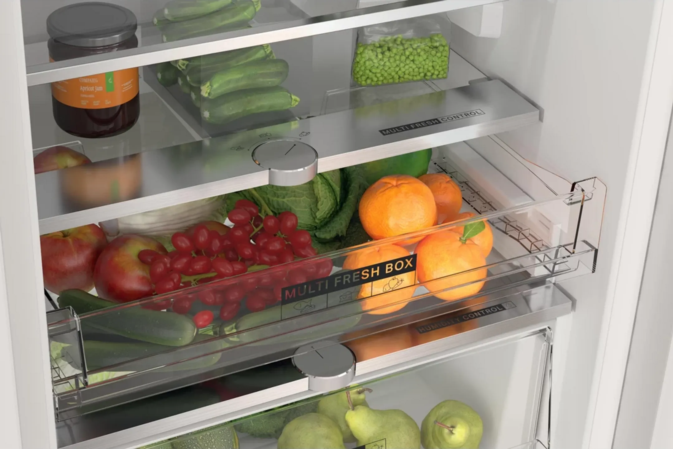 Whirlpool Built-in fridge-freezer combo WHC18 T323 image