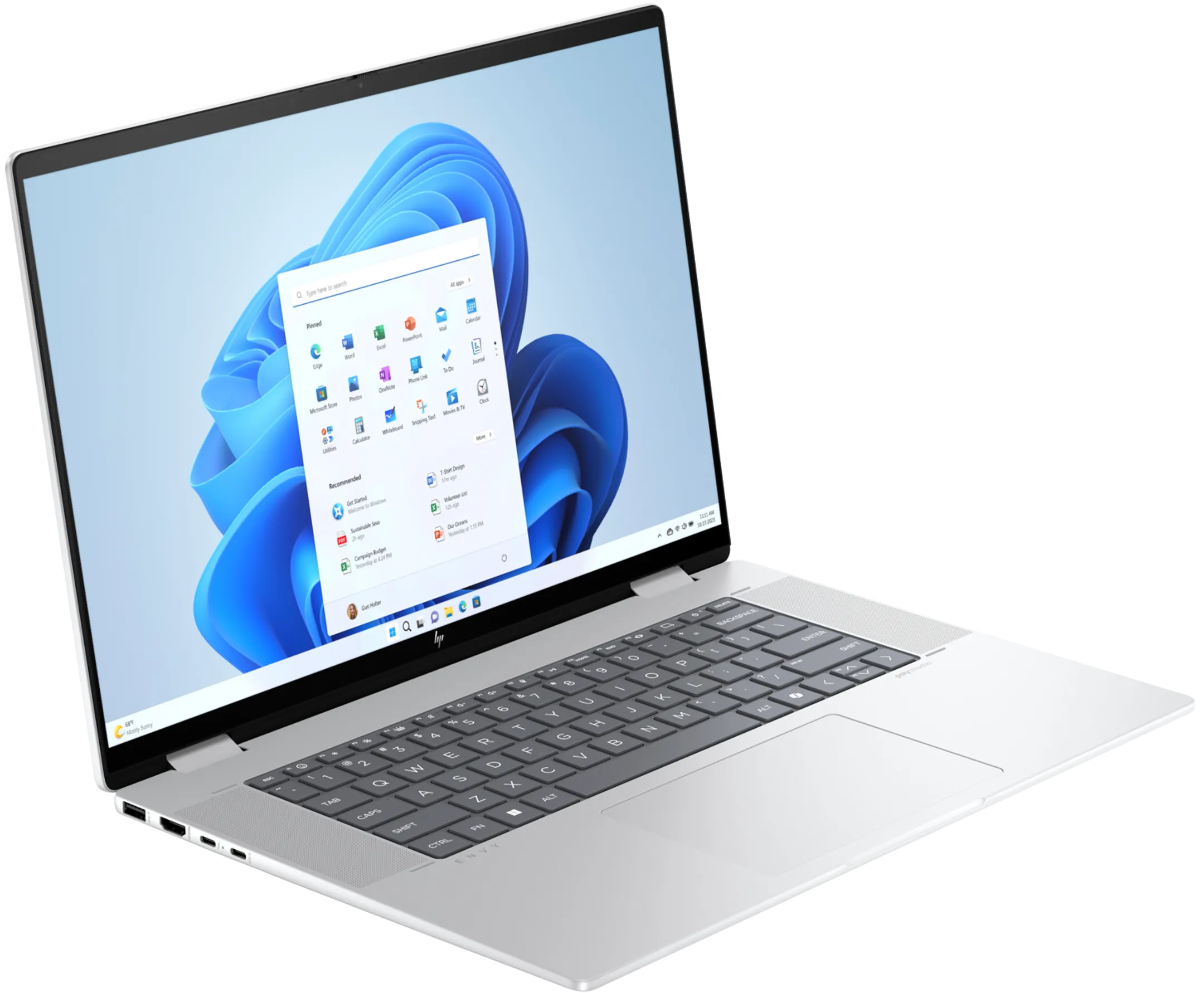 HP Laptop 2-in-1 Envy x360 Ultra 7 16Gb 1Tb SSD - QWERTZ - 16-ac0000nz image