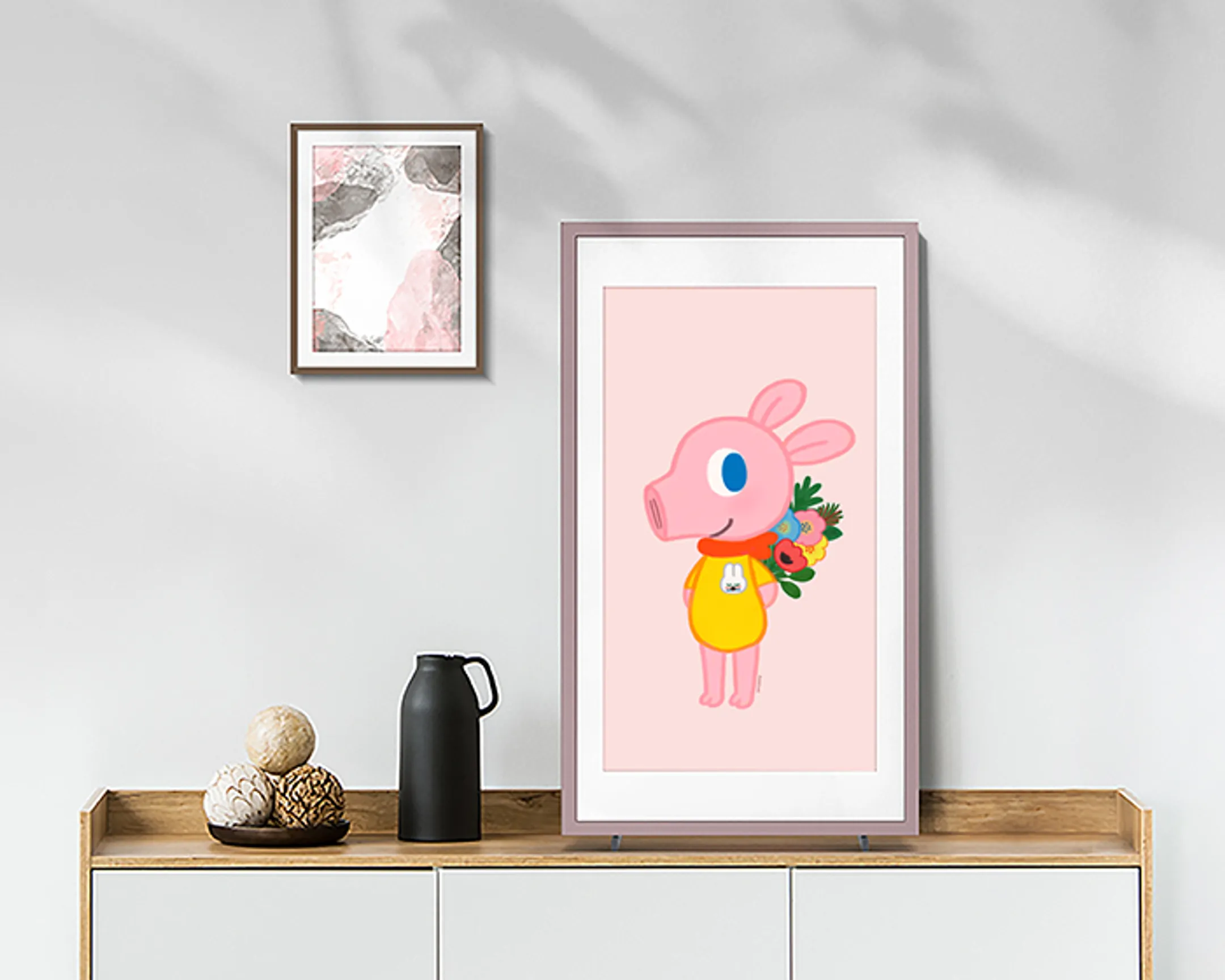 Samsung The Frame QLED 4K-Fernseher QE55LS03D (2024) - 55 Zoll image