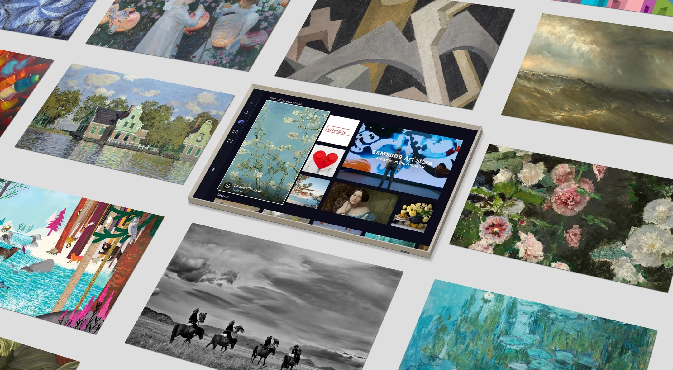 Samsung The Frame QLED 4K-Fernseher QE55LS03D (2024) - 55 Zoll image