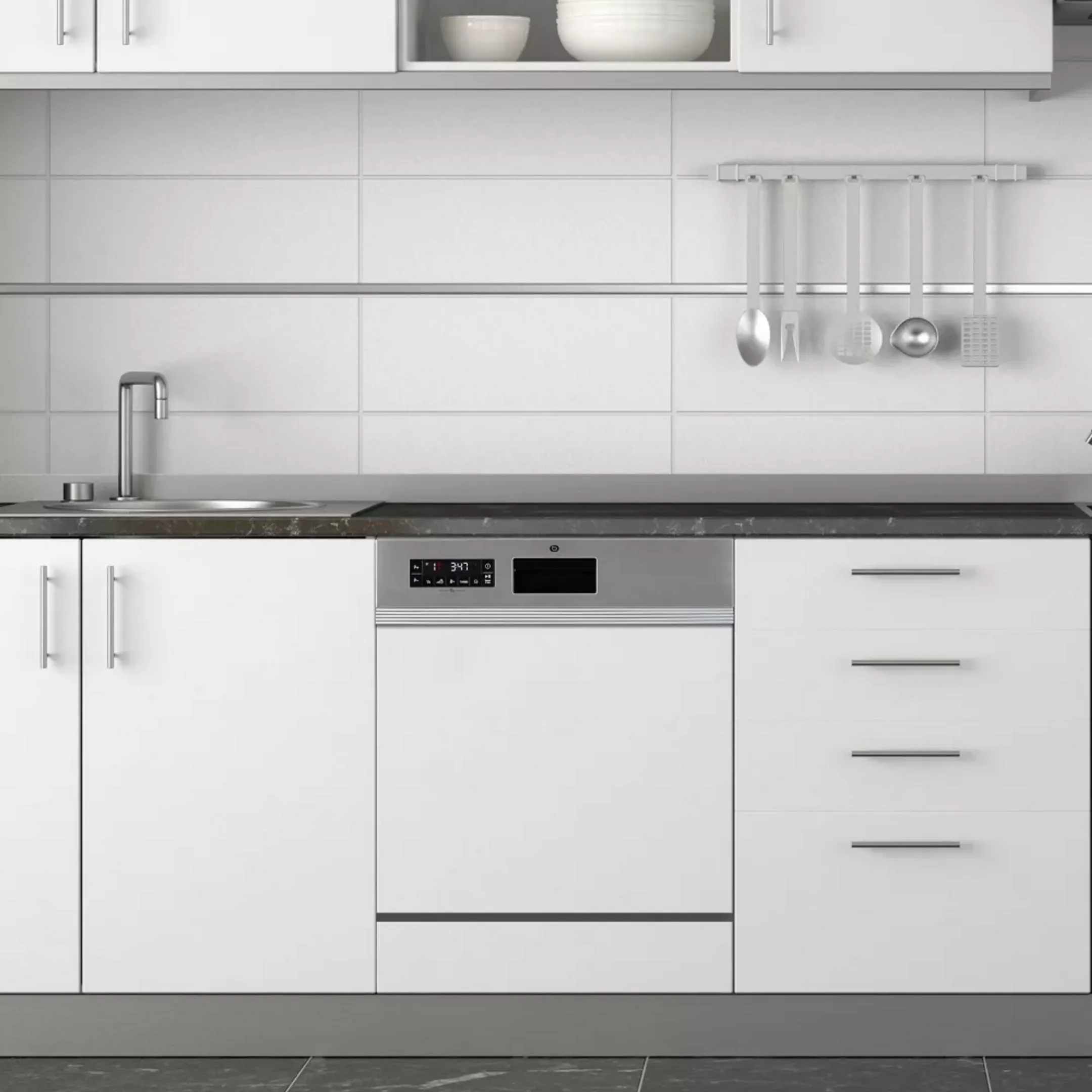 ESSENTIEL-B Semi-insertable Dishwasher ELVI-451i image