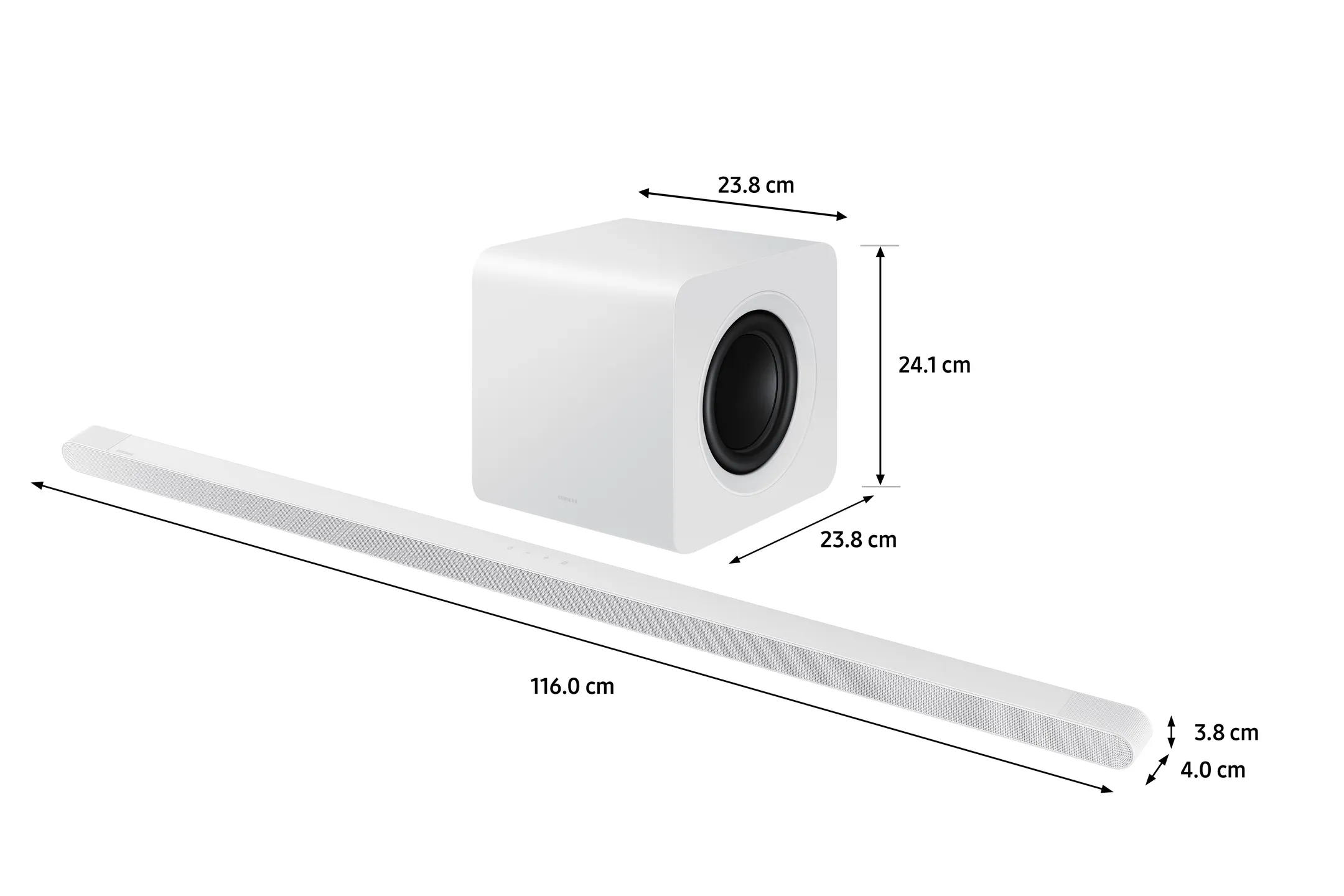 Samsung HW-S801/XN Ultra Slim Soundbar (2024) - 3.1.2 channels image