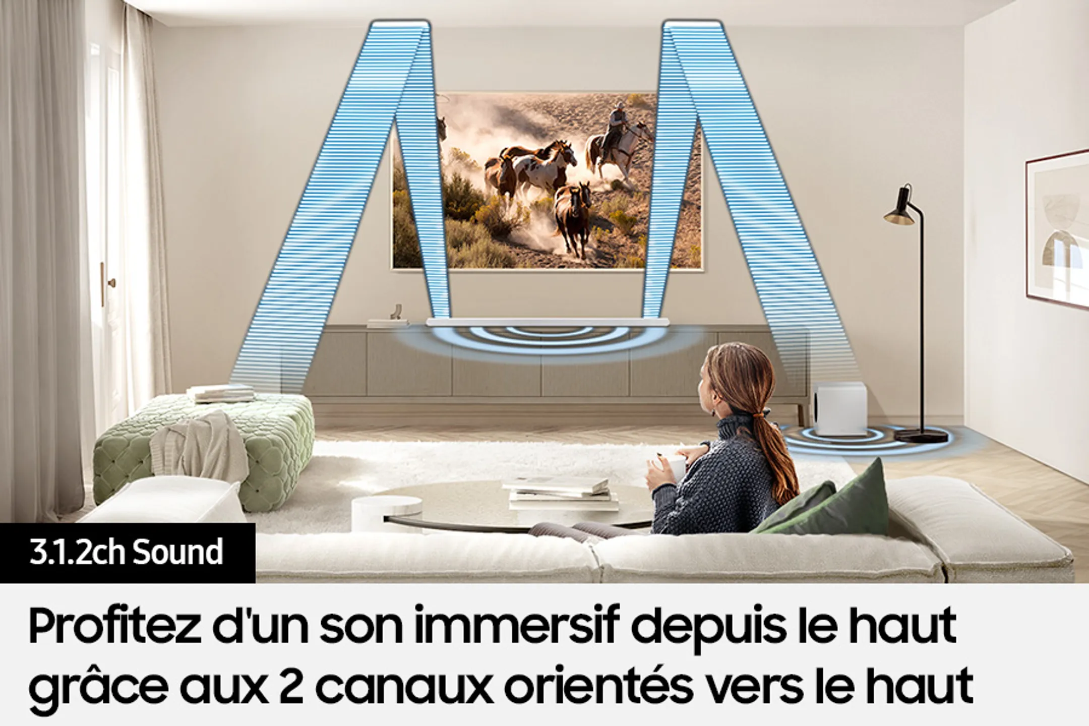 Samsung Barre de son HW-S801/XN (2024) - 3.1.2 canaux image