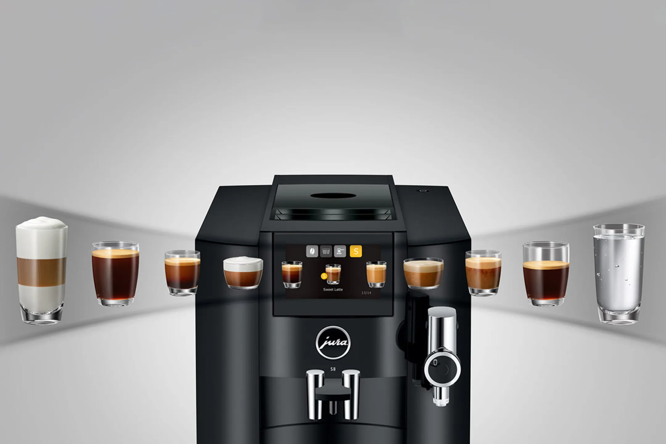 Jura Machine à Expresso automatique S8 Piano Black (EB) image