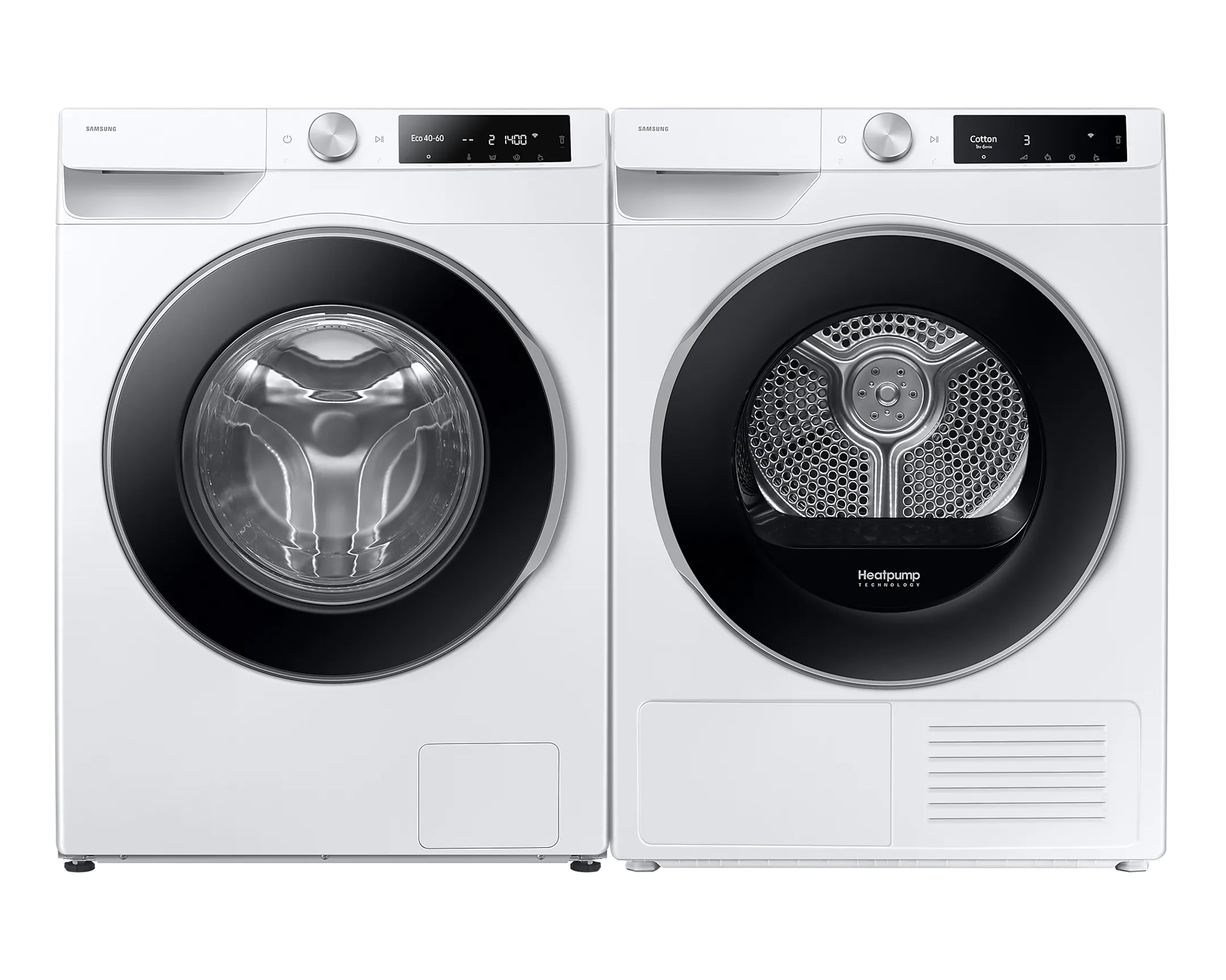 Samsung Washing machine AI Ecobubble Serie 6000 WW11DG6B25LEU3 image