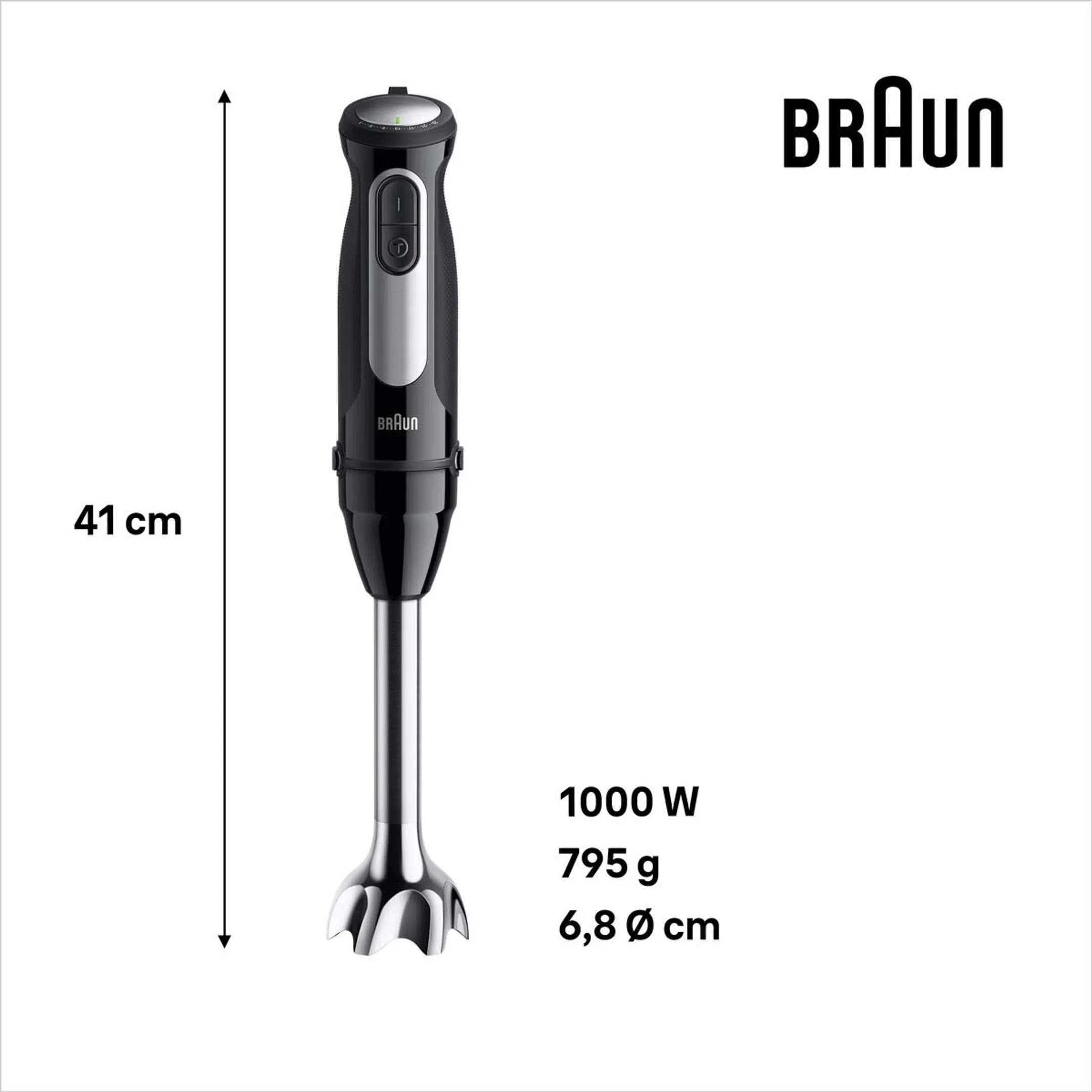 Braun Stabmixer MultiQuick 5 Pro MQ55307M image