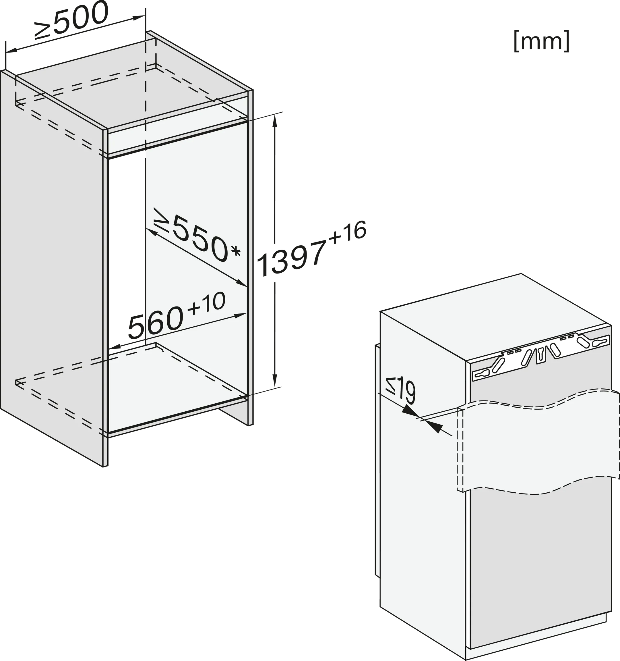 Miele Einbau-Kühlschrank K 7448 C PerfectFresh Pro image
