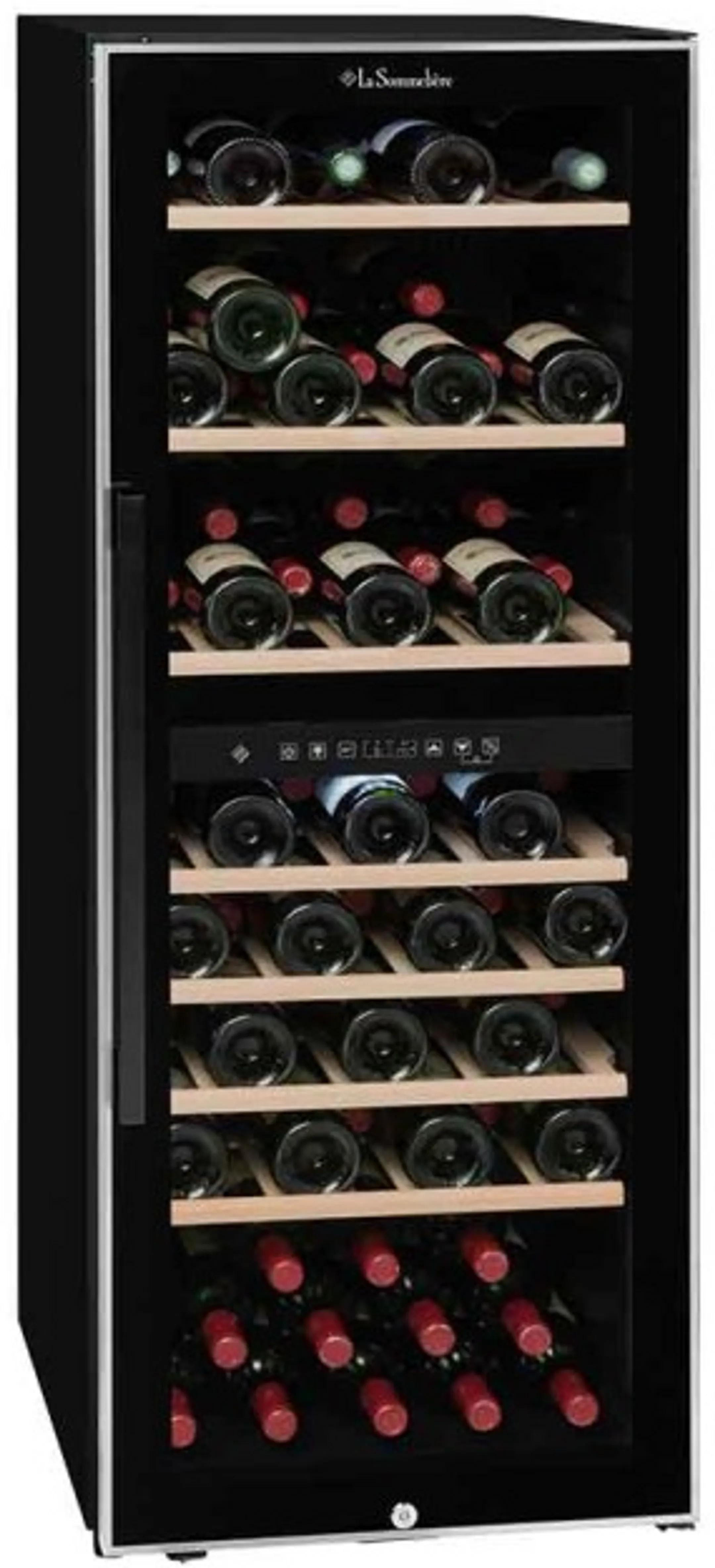 La Sommelière Wine cellar Dual Zone ECS812Z - 75 bottles image