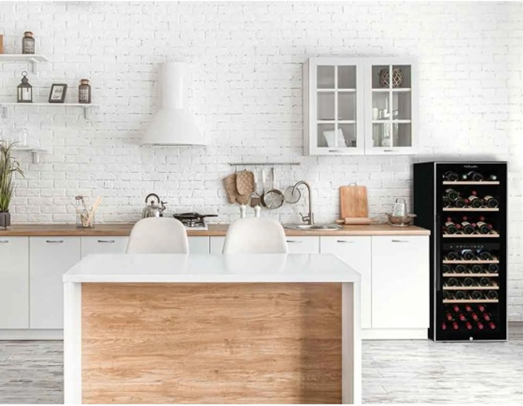 La Sommelière Wine cellar Dual Zone ECS812Z - 75 bottles image