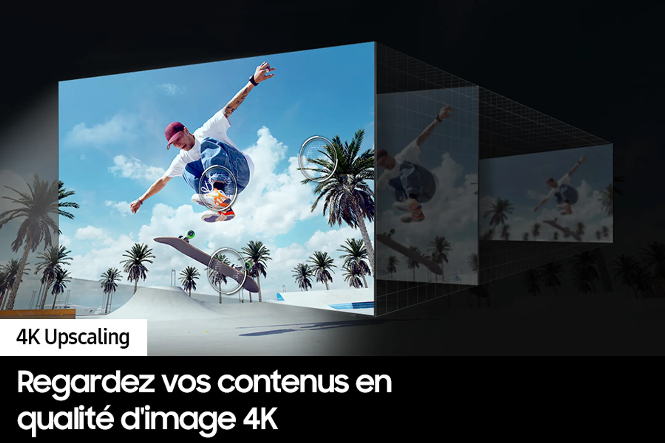 Samsung TV QLED 4K QE55Q68D (2024) - 55 pouces image