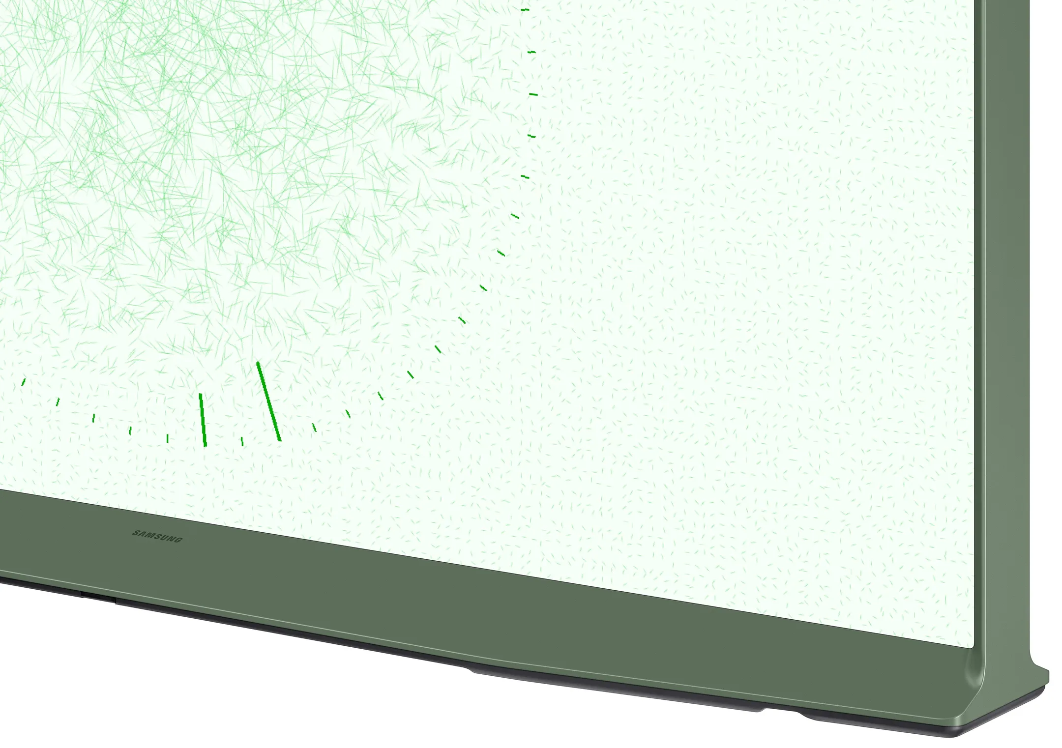 Samsung QLED 4K TV The Serif Ivy Green 43LS01D (2024) - 43 inches image