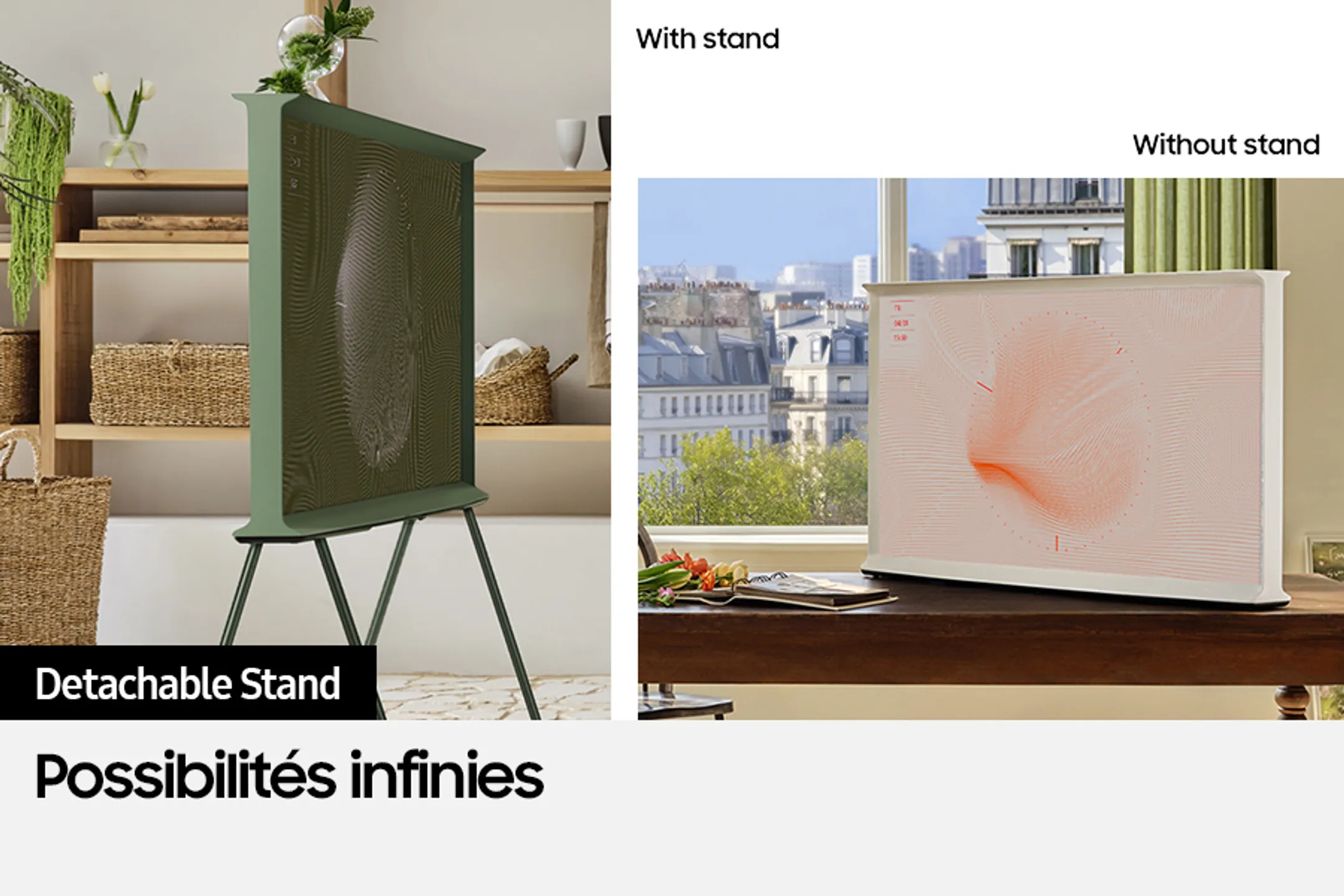 Samsung TV QLED 4K The Serif Ivy Green 43LS01D (2024) - 43 pouces image