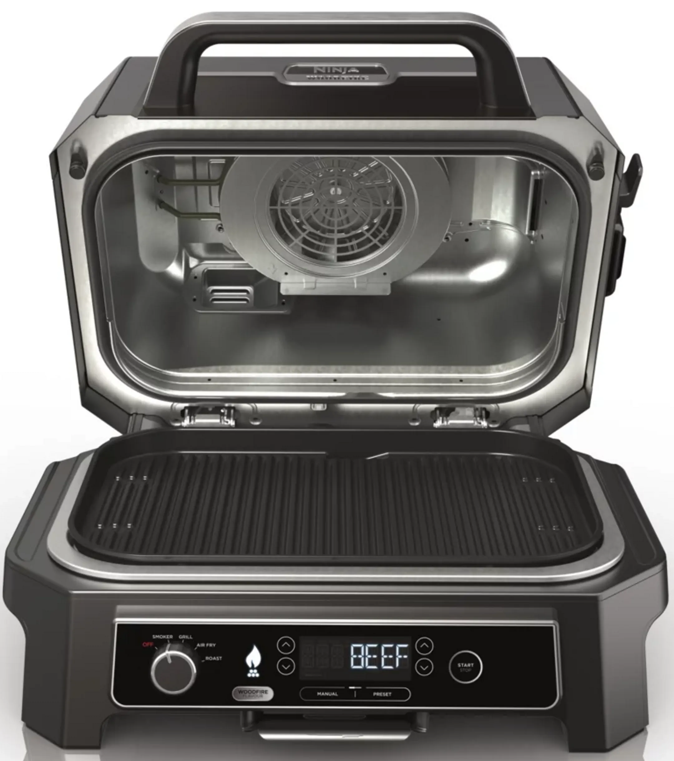 Ninja Barbecue électrique et fumoir Woodfire Pro XL Smart Cook OG850EU image