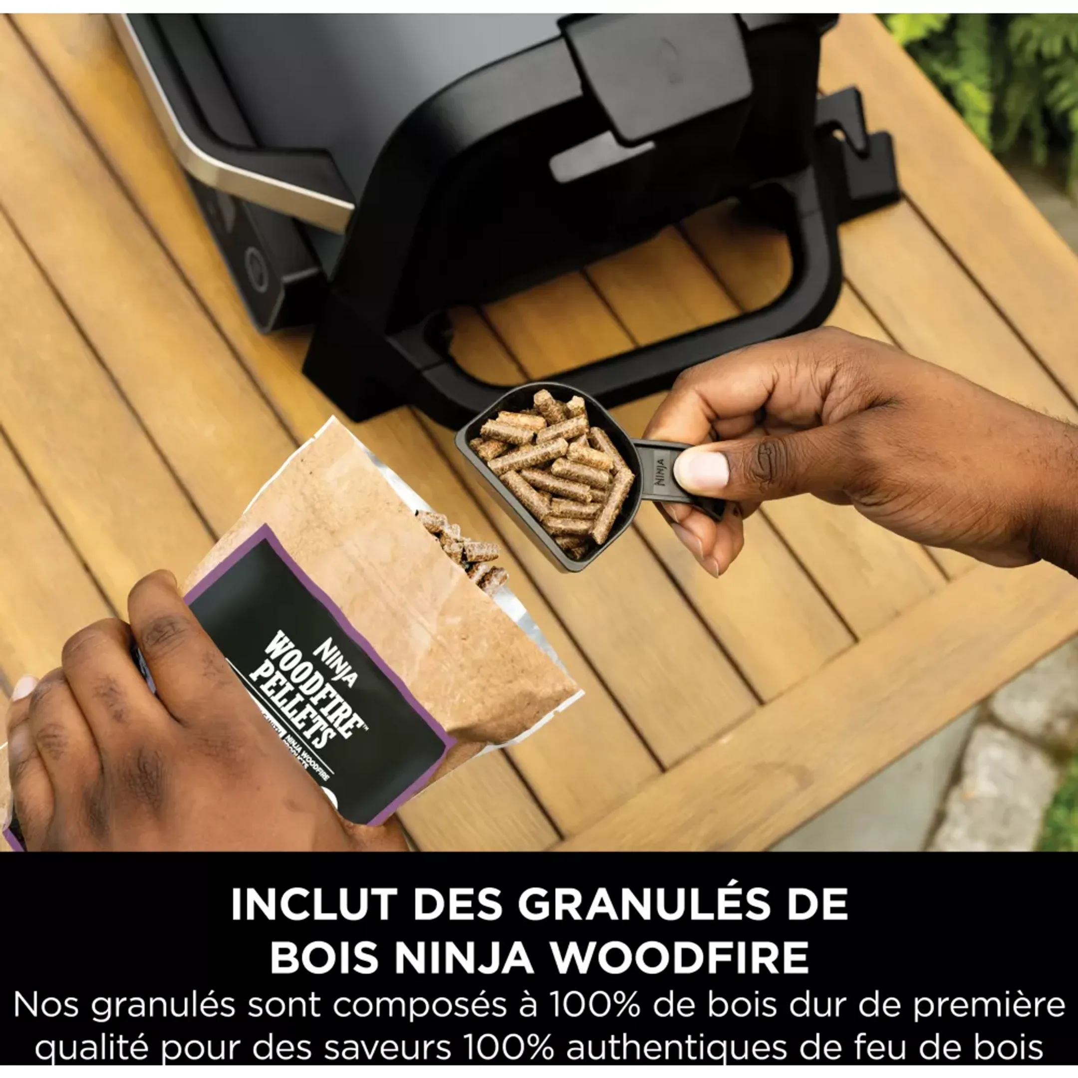 Ninja Barbecue électrique et fumoir Woodfire OG701EU image