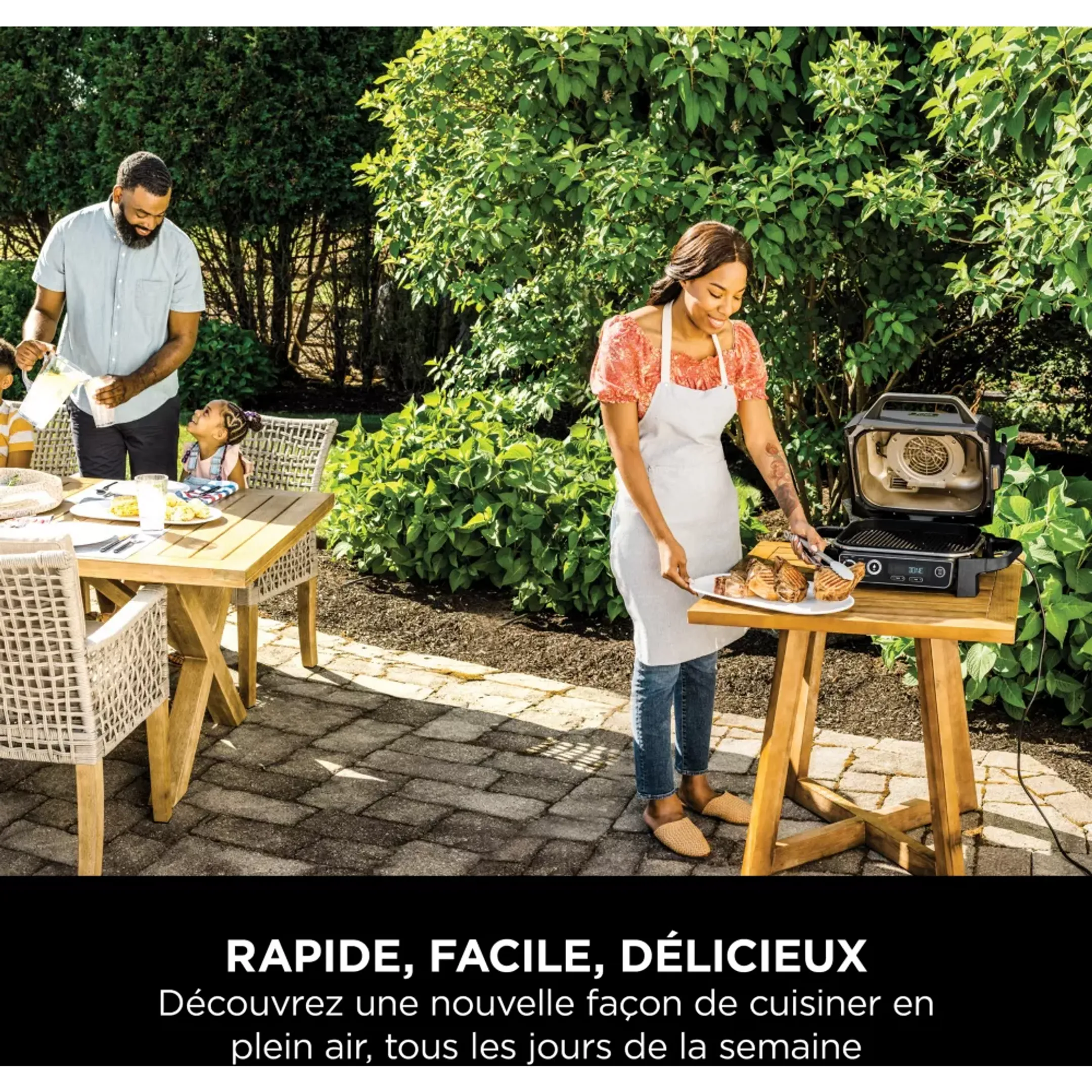 Ninja Barbecue électrique et fumoir Woodfire OG701EU image