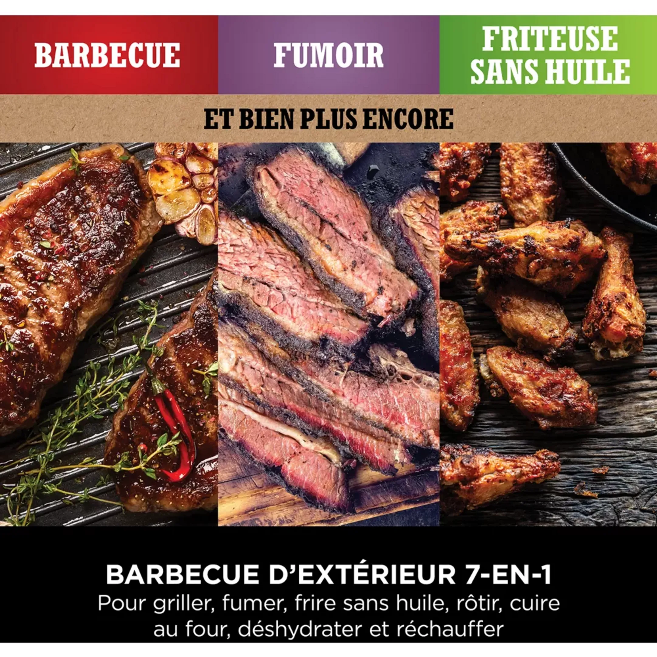 Ninja Barbecue électrique et fumoir Woodfire OG701EU image