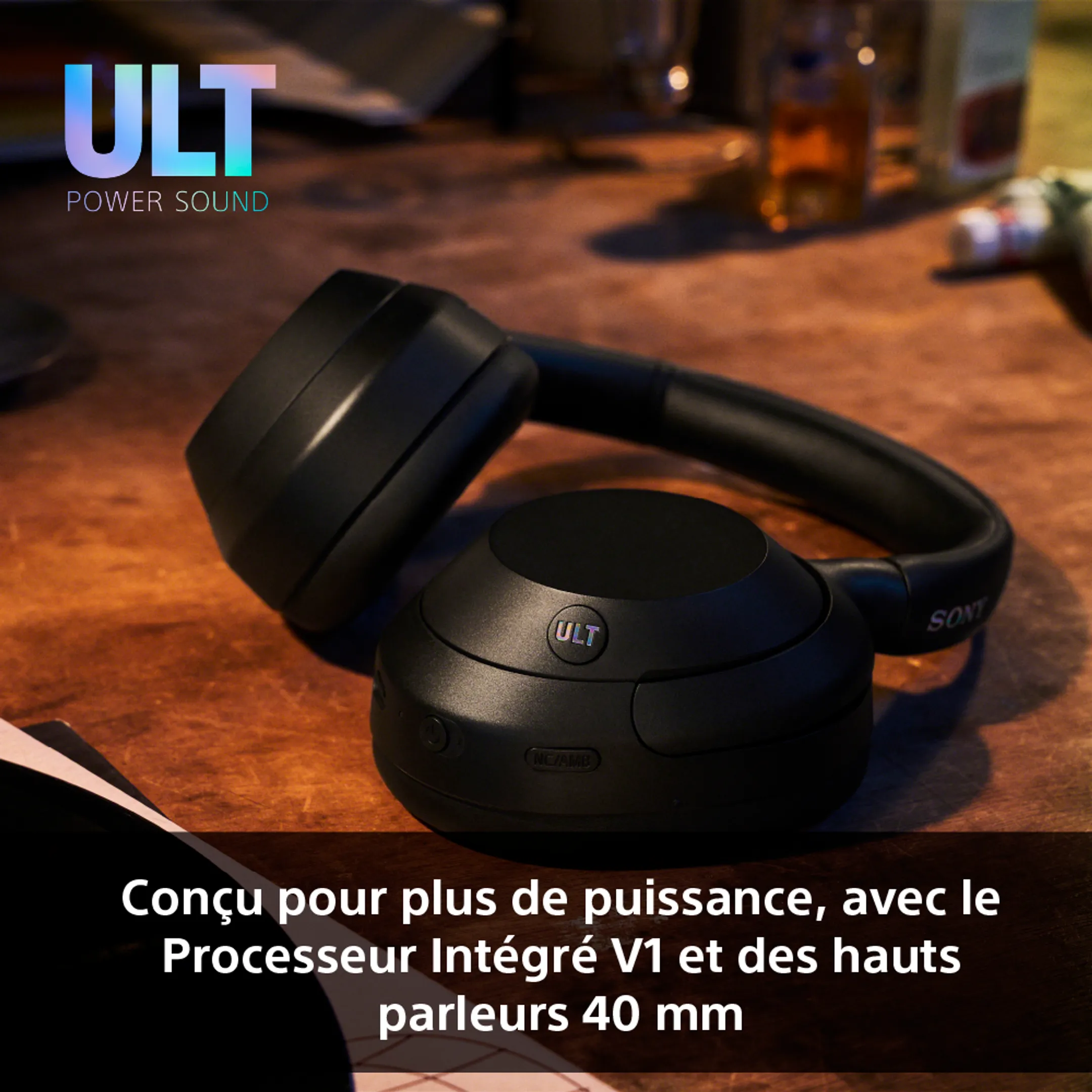 Sony Casque sans fil ULT Wear - Noir image