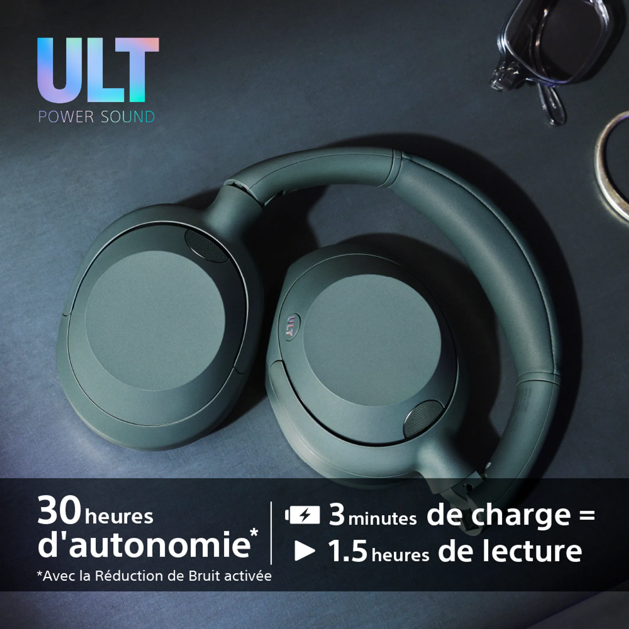 Sony Casque sans fil ULT Wear - Noir image