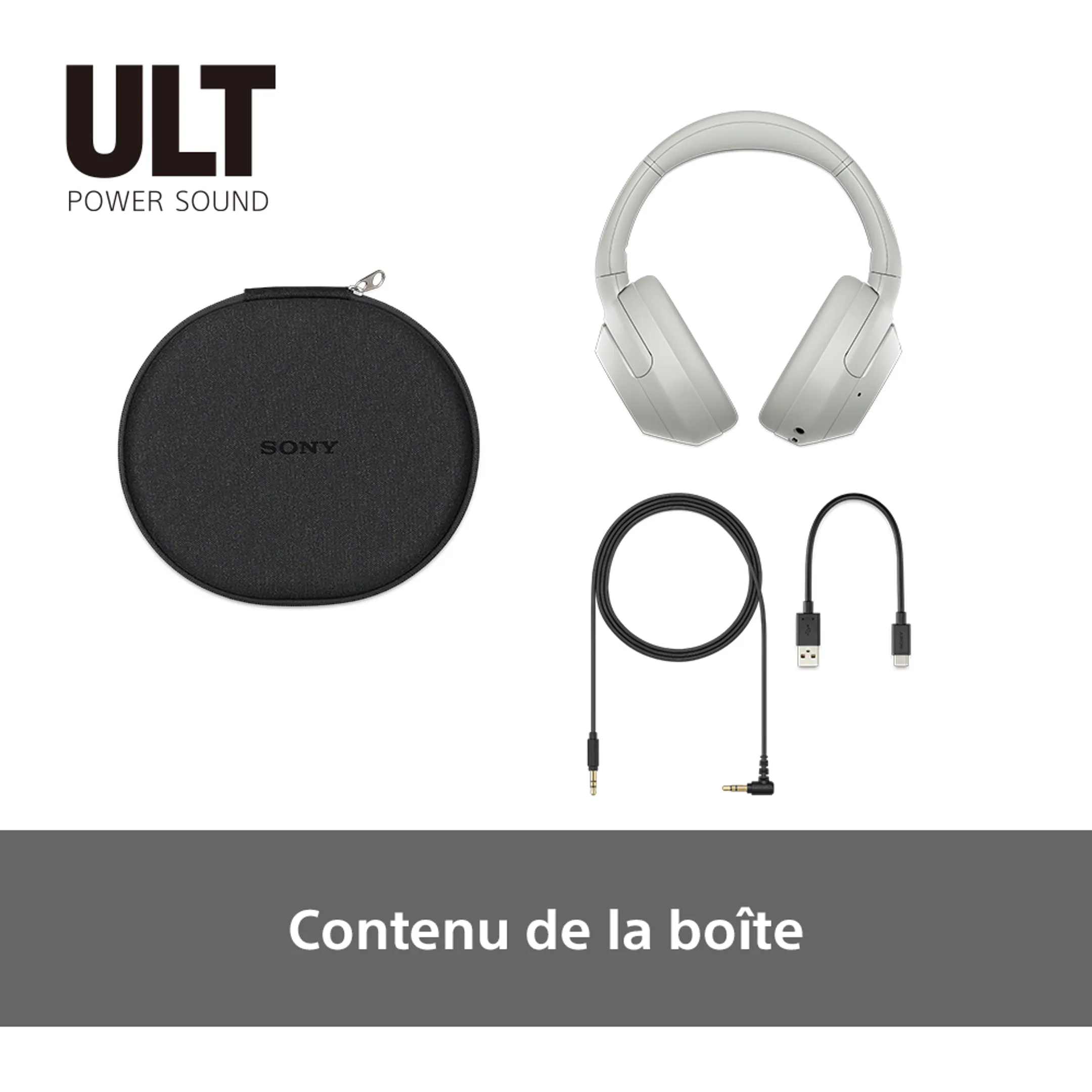 Sony Casque sans fil ULT Wear - Blanc image
