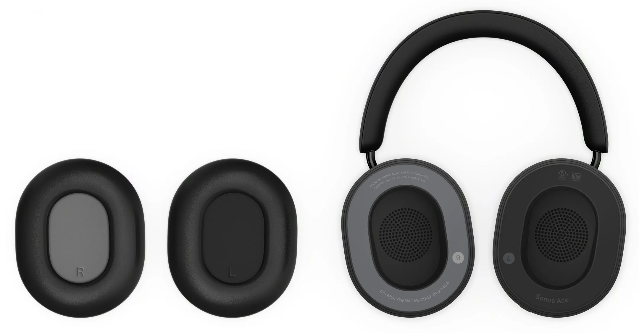 SONOS Ace Bluetooth-Kopfhörer - Schwarz image