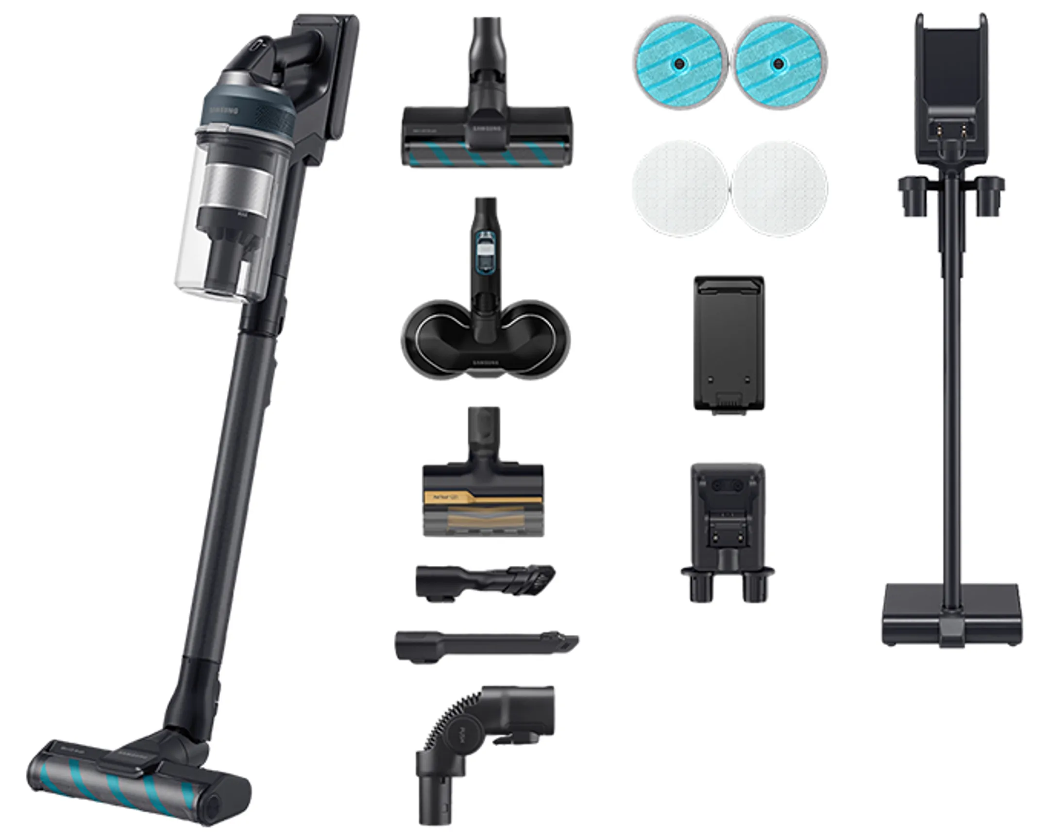 Upright vacuum cleaner Jet 95 Premium VS20C954FTB/WA