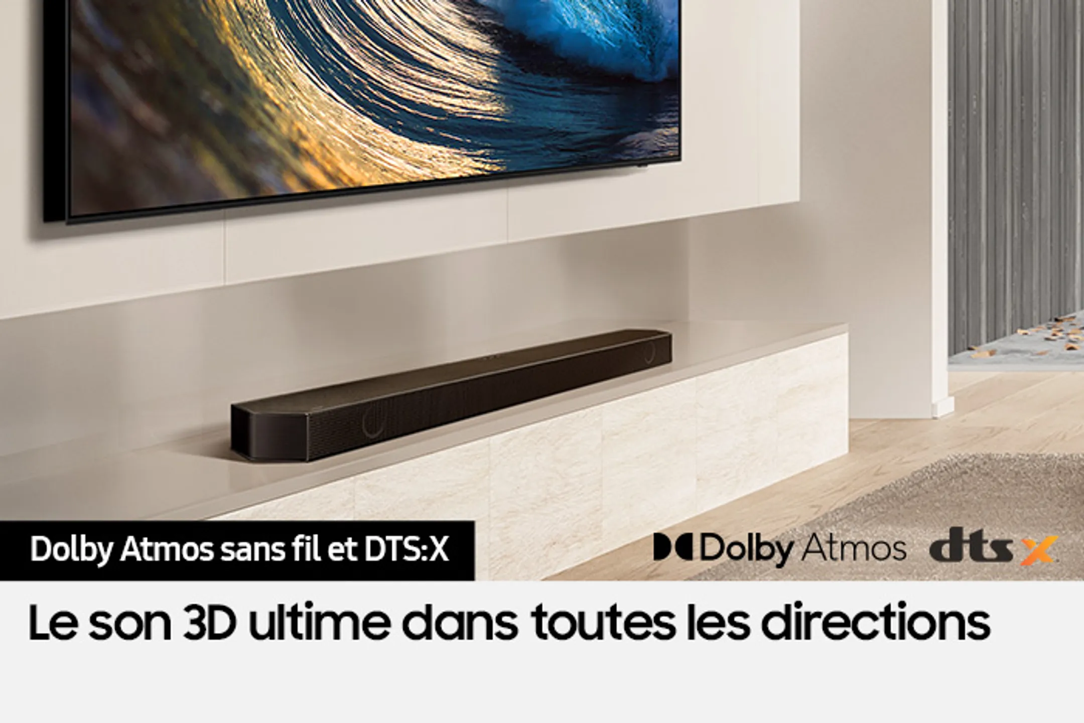 Samsung Barre de son HW-Q990D/XN - 11.1.4 canaux image