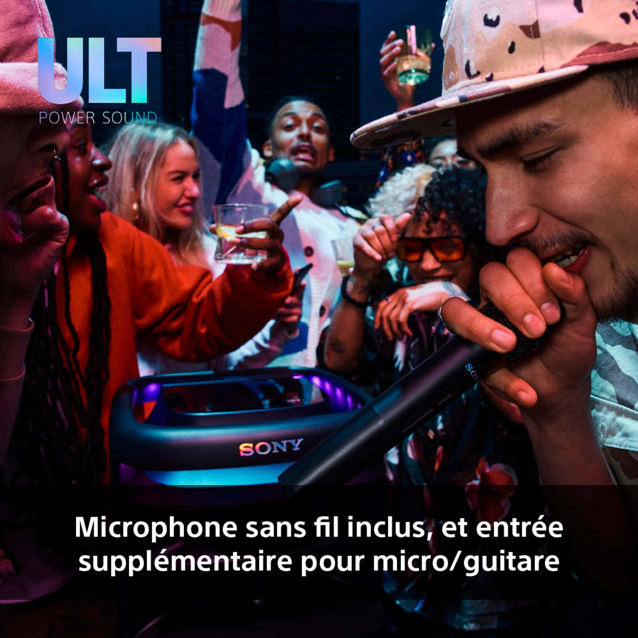 Sony Enceinte Party Bluetooth ULT TOWER 10 - Noir image