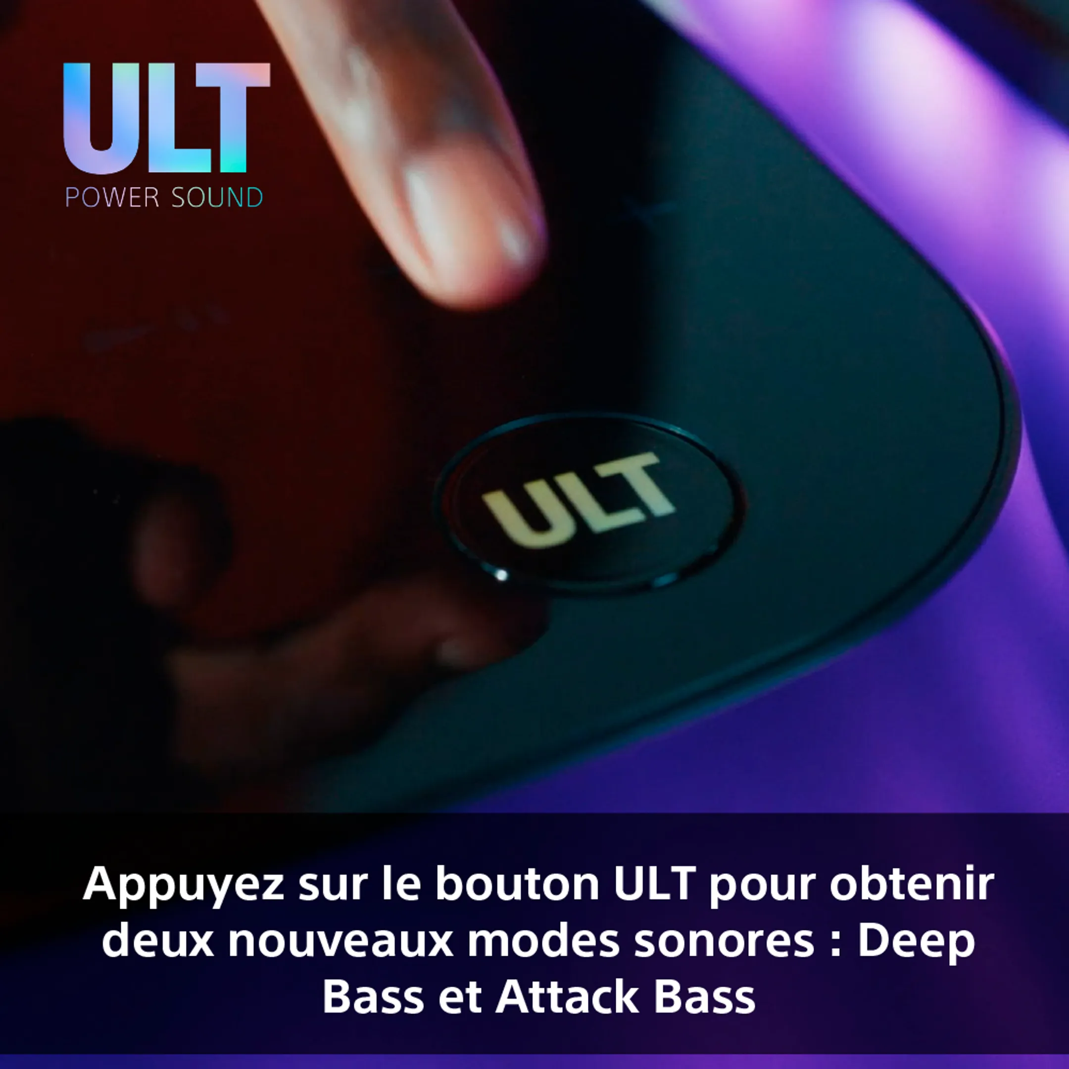 Sony Enceinte Party Bluetooth ULT TOWER 10 - Noir image