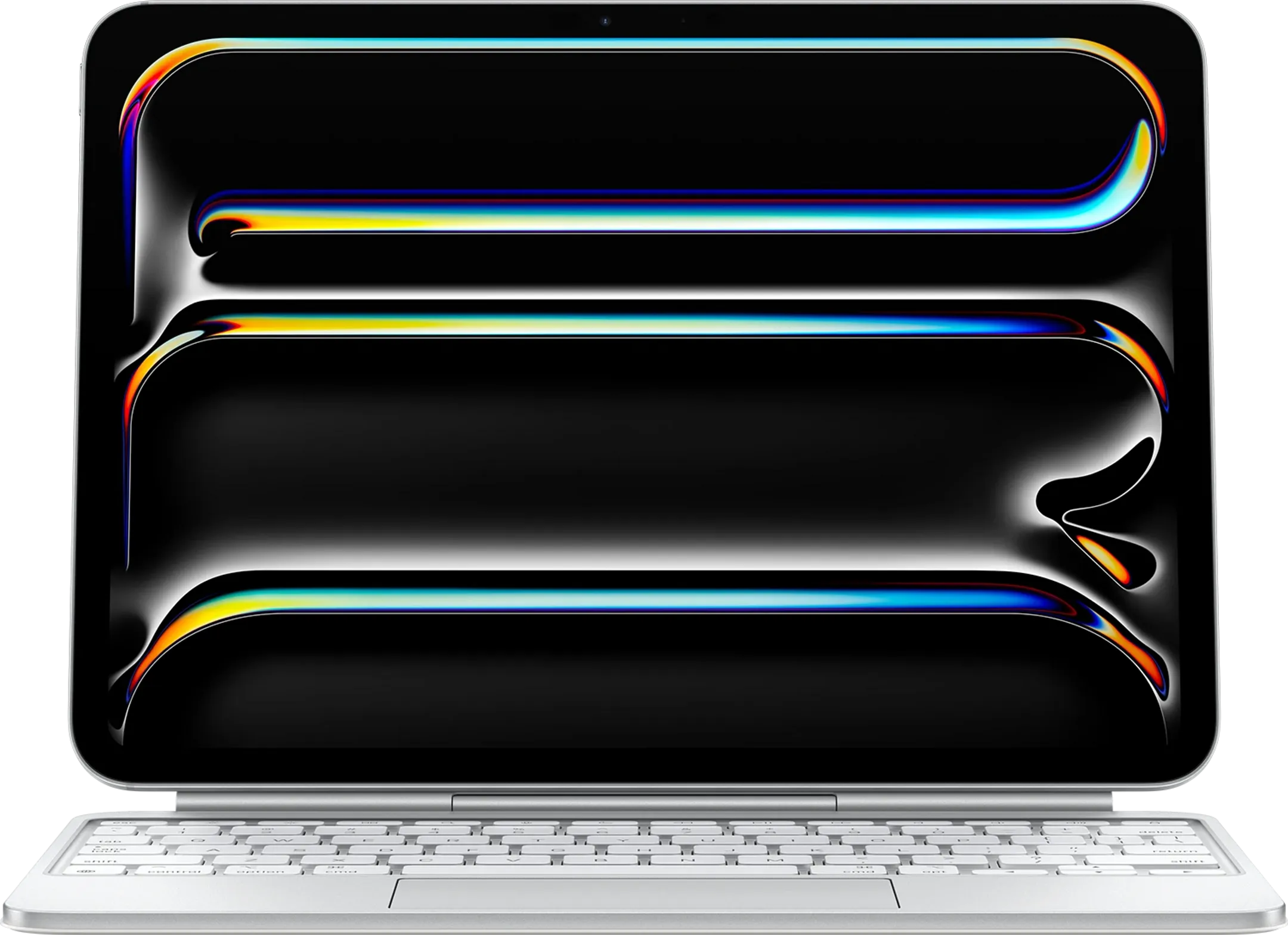 Apple Magic Keyboard pour iPad Pro (M4) 11" - AZERTY - Blanc image