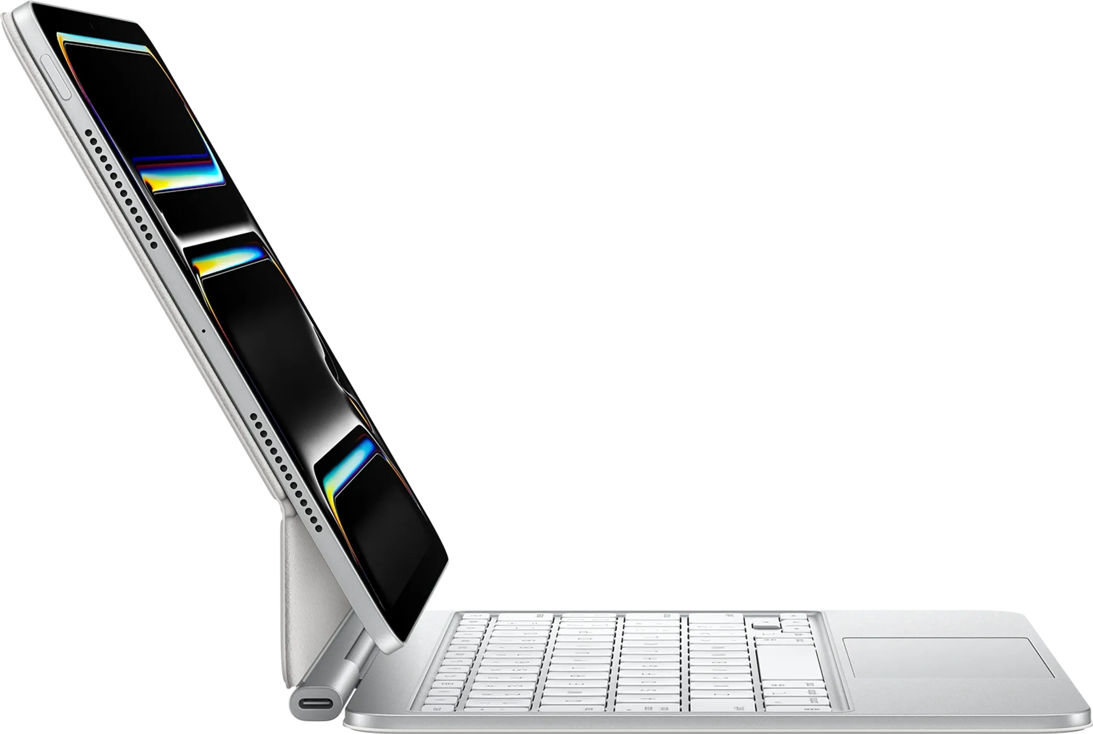 Apple Magic Keyboard pour iPad Pro (M4) 11" - AZERTY - Blanc image