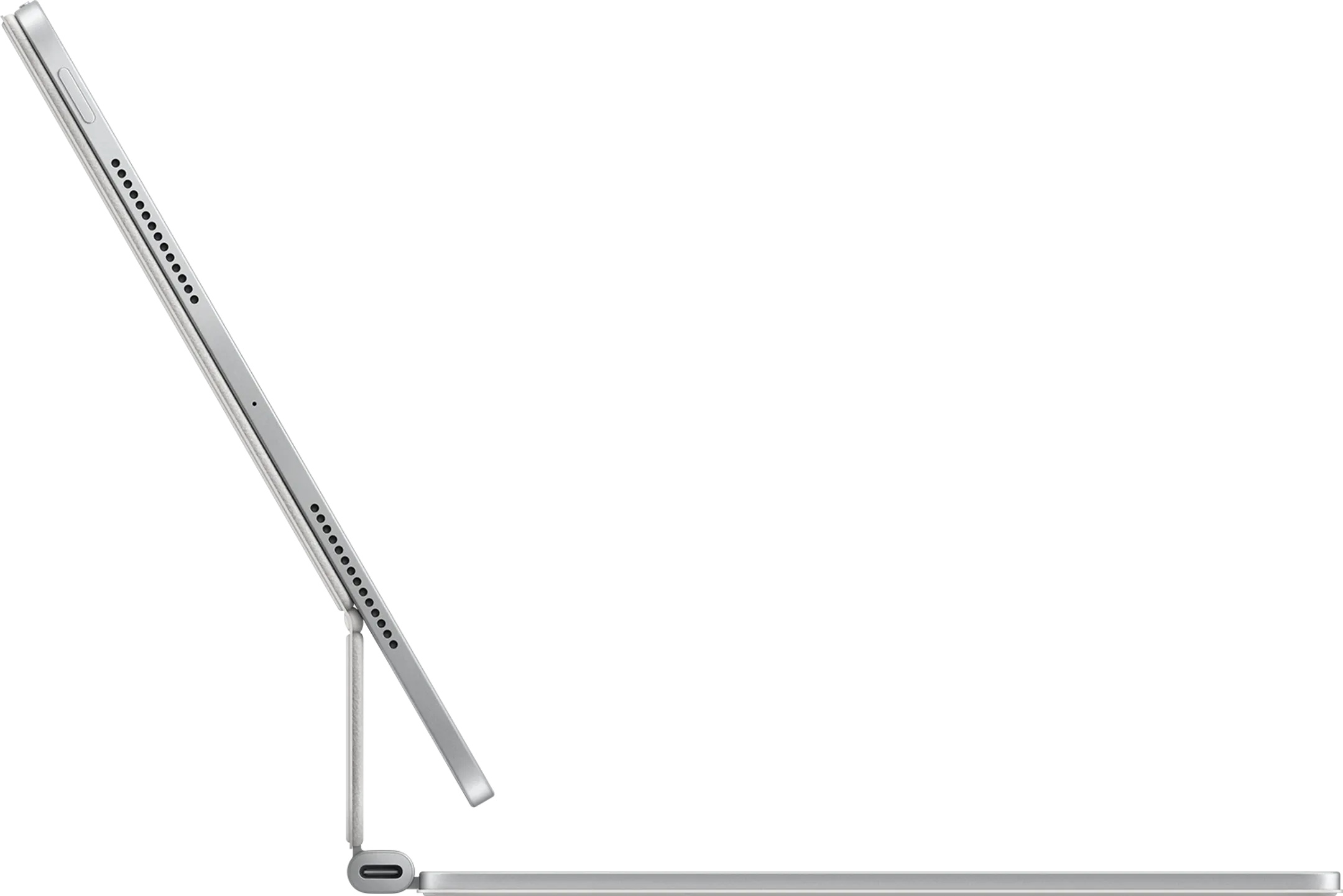 Apple Magic Keyboard pour iPad Pro (M4) 11" - AZERTY - Blanc image