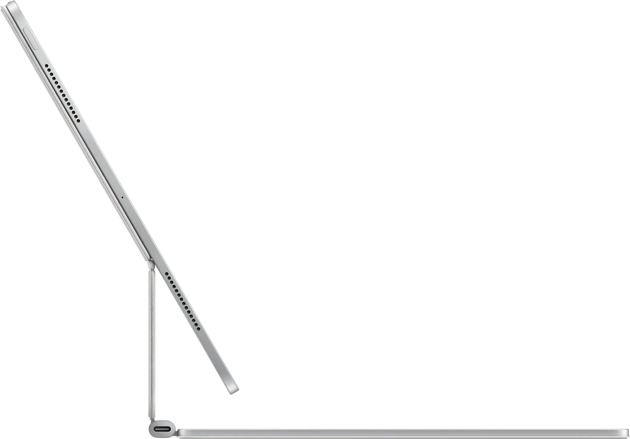 Apple Magic Keyboard pour iPad Pro (M4) 13" - AZERTY - Blanc image