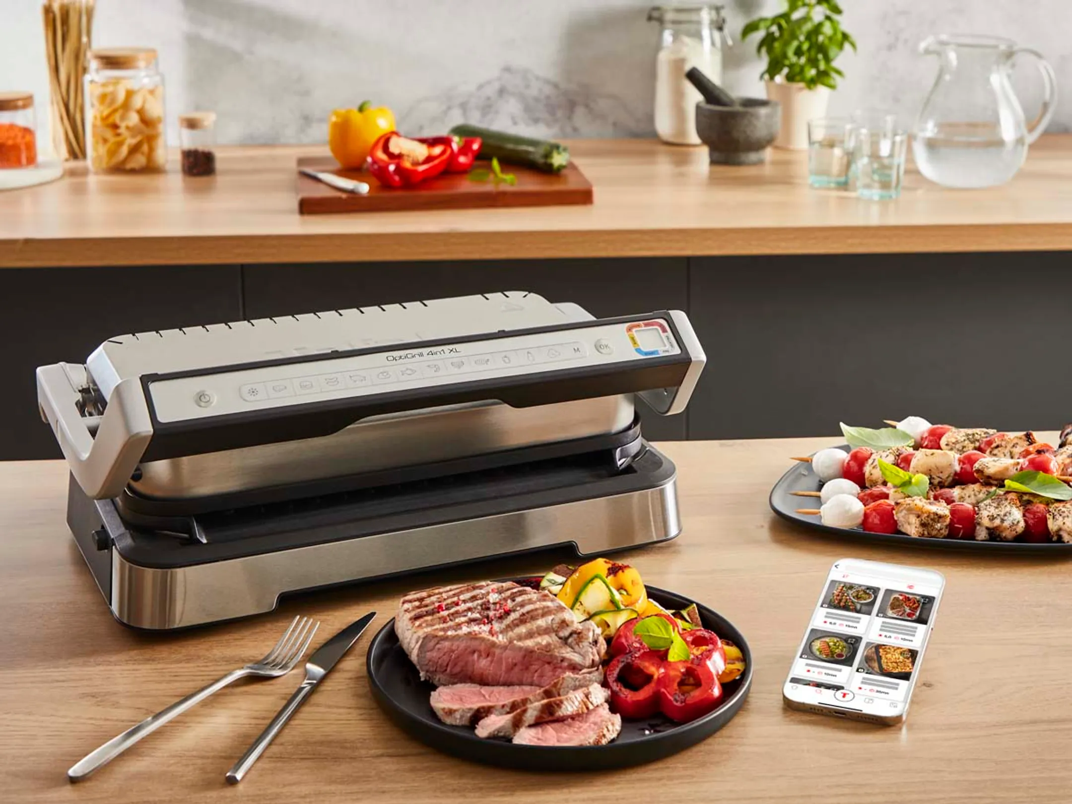 Tefal Grille-viand OptiGrill XL 4-en-1 YY5283FB image