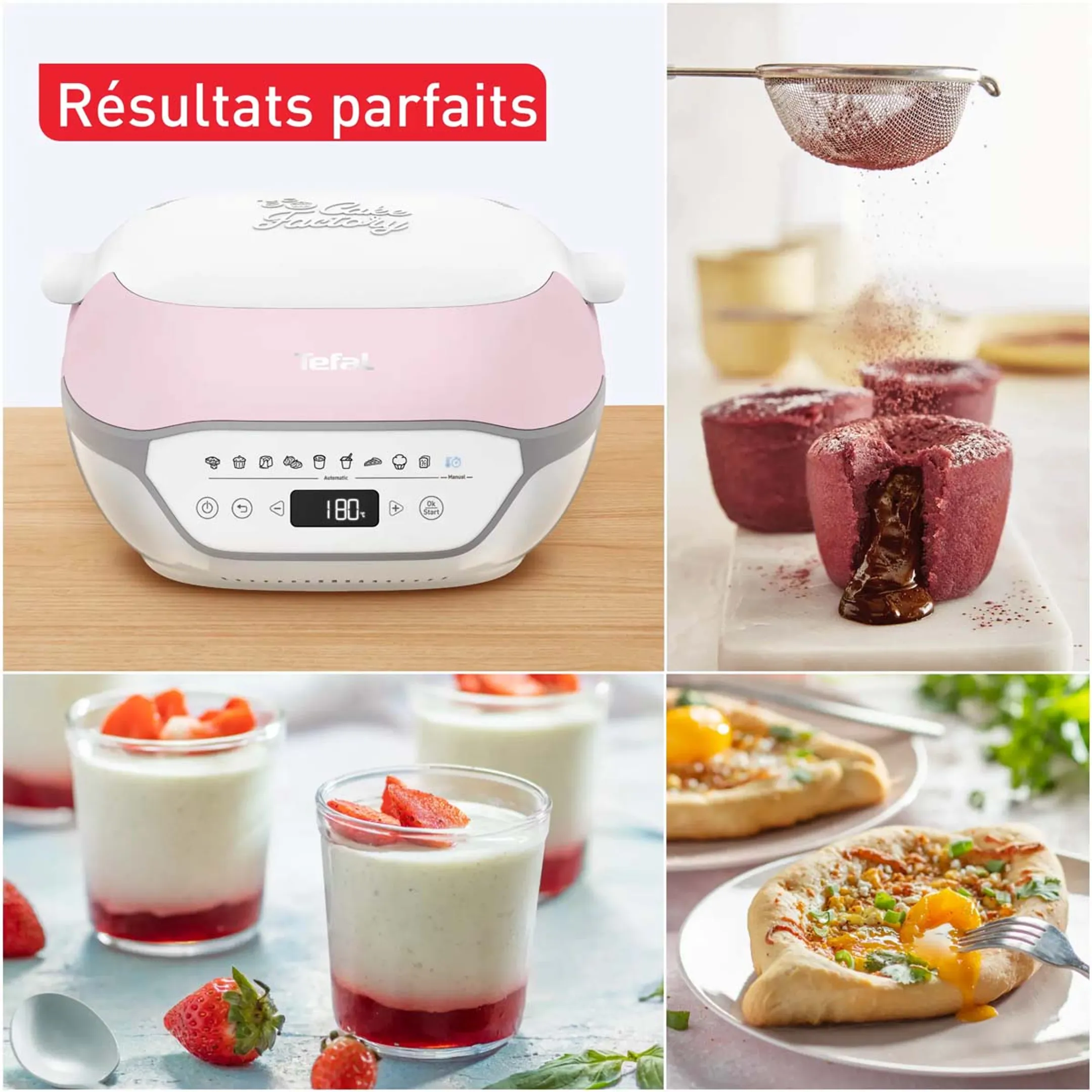 Tefal Machine à gateaux Cake Factory Infinity KD850110 image