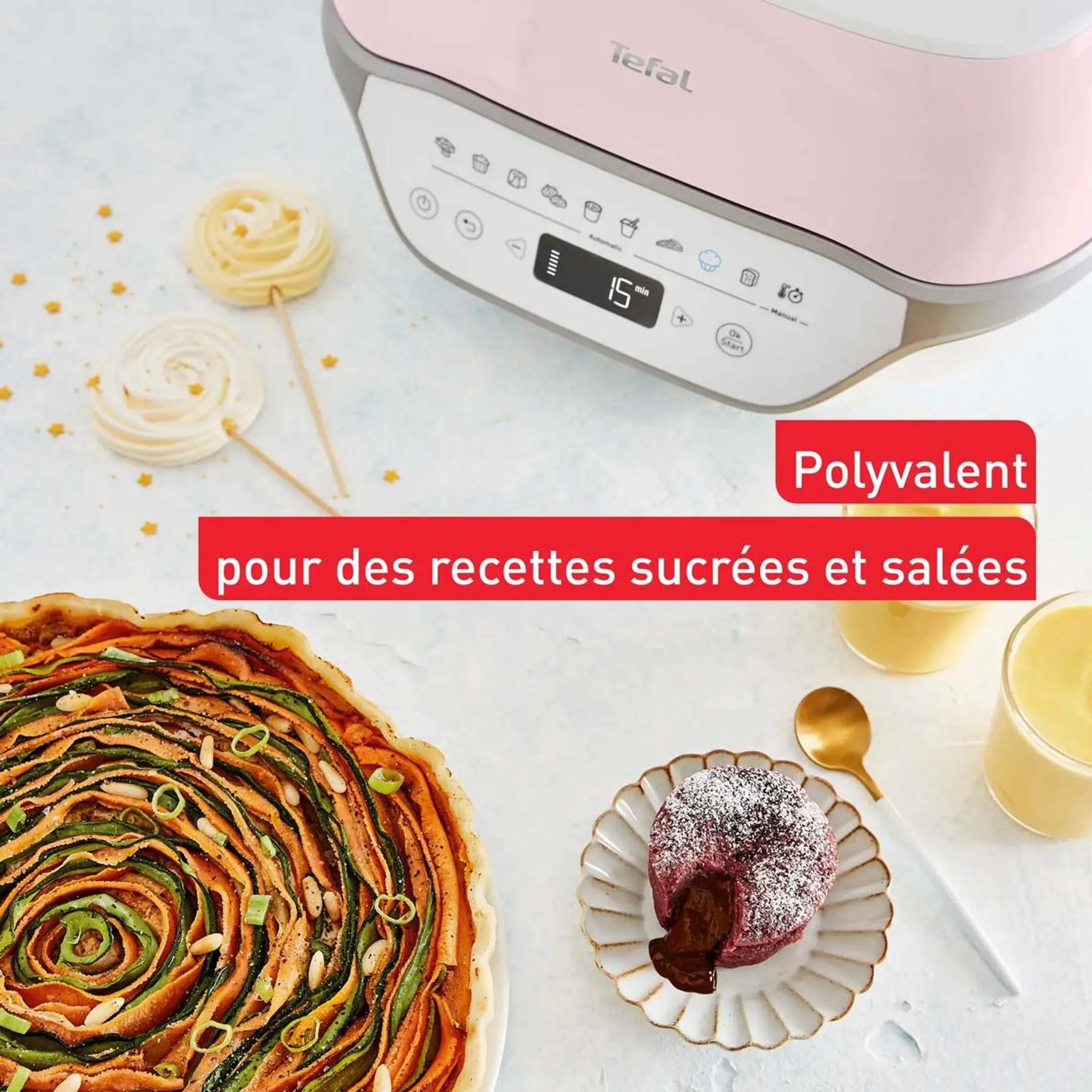 Tefal Machine à gateaux Cake Factory Infinity KD850110 image