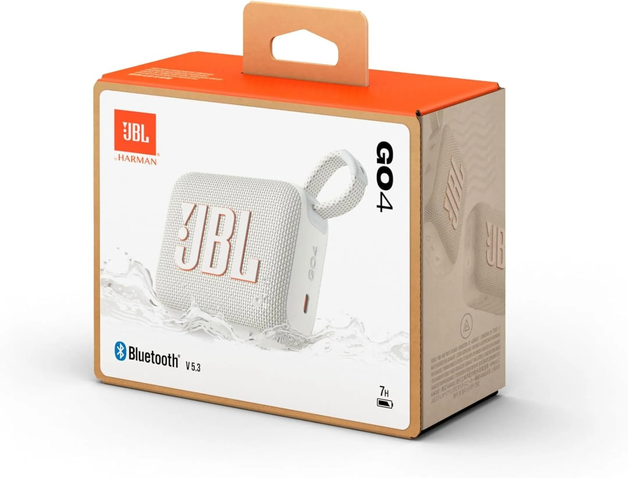 JBL Enceinte portable Bluetooth Go 4 - Blanc image