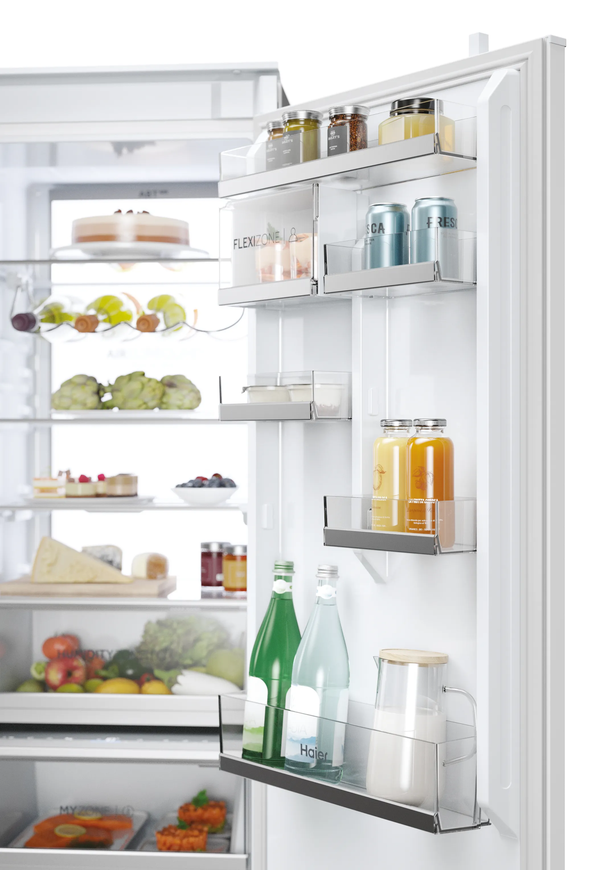 Haier Combi built-in fridge-freezer HBW7518C image