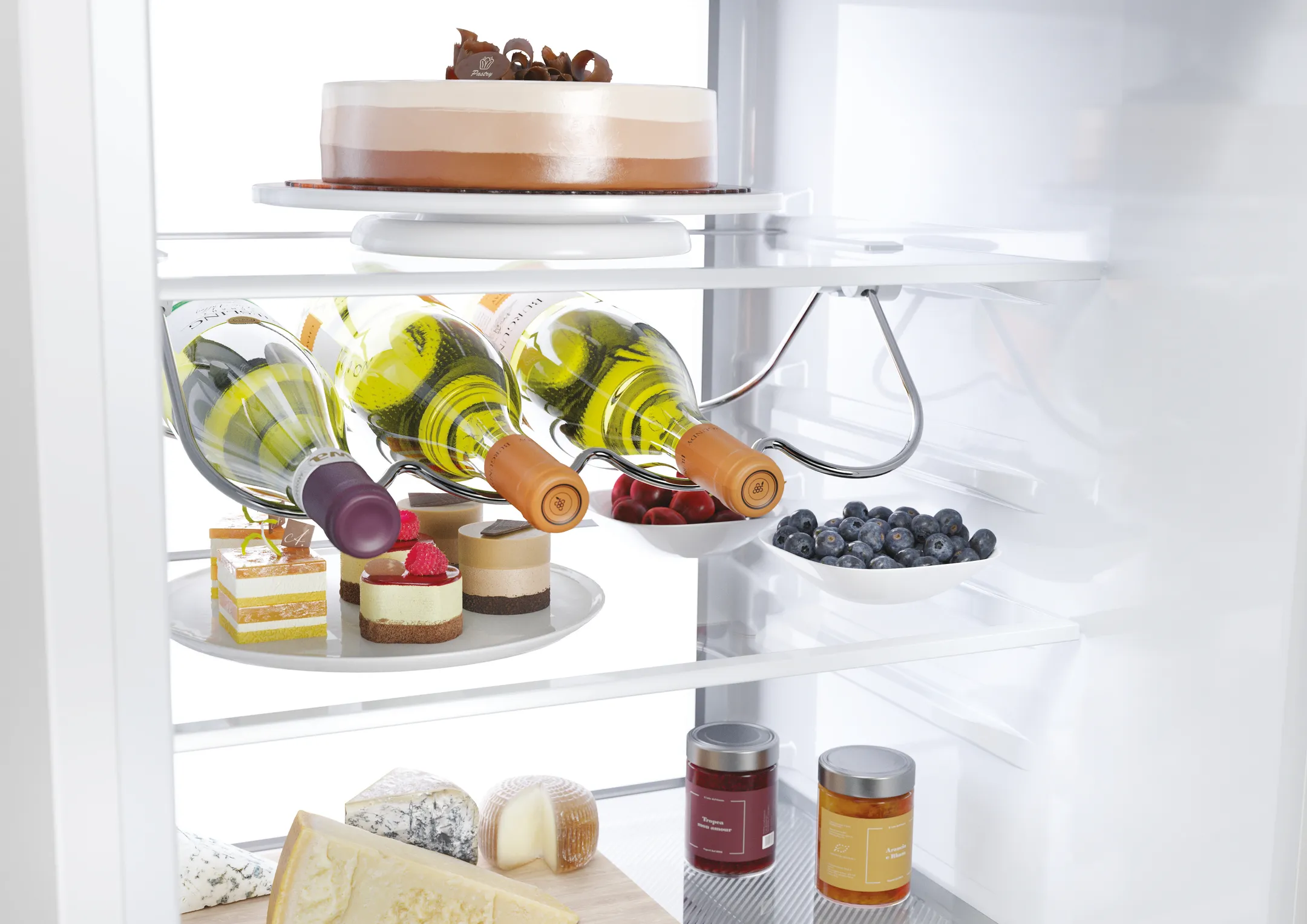 Haier Combi built-in fridge-freezer HBW7518C image