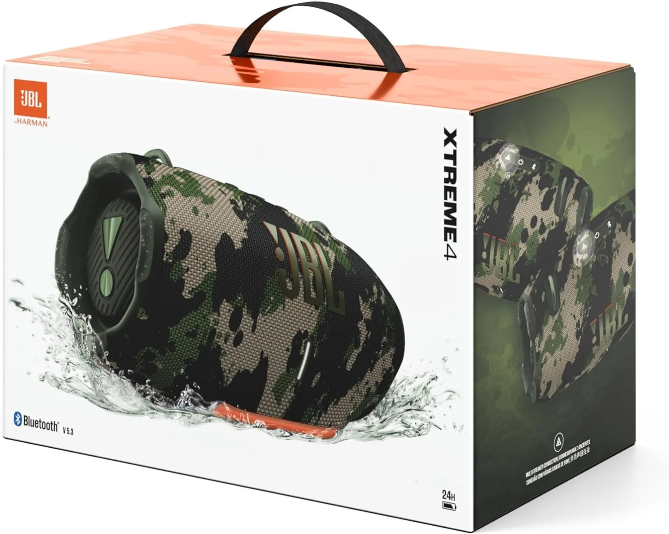 JBL Xtreme 4 Bluetooth portable speaker - Camouflage image